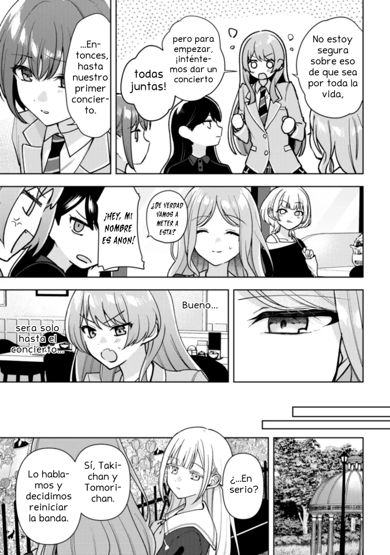 Bang Dream it's my go Capitulo 7: Voto página 34