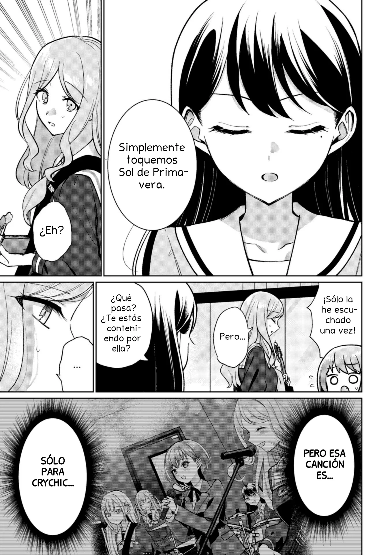 Bang Dream it's my go Capitulo 8 página 10