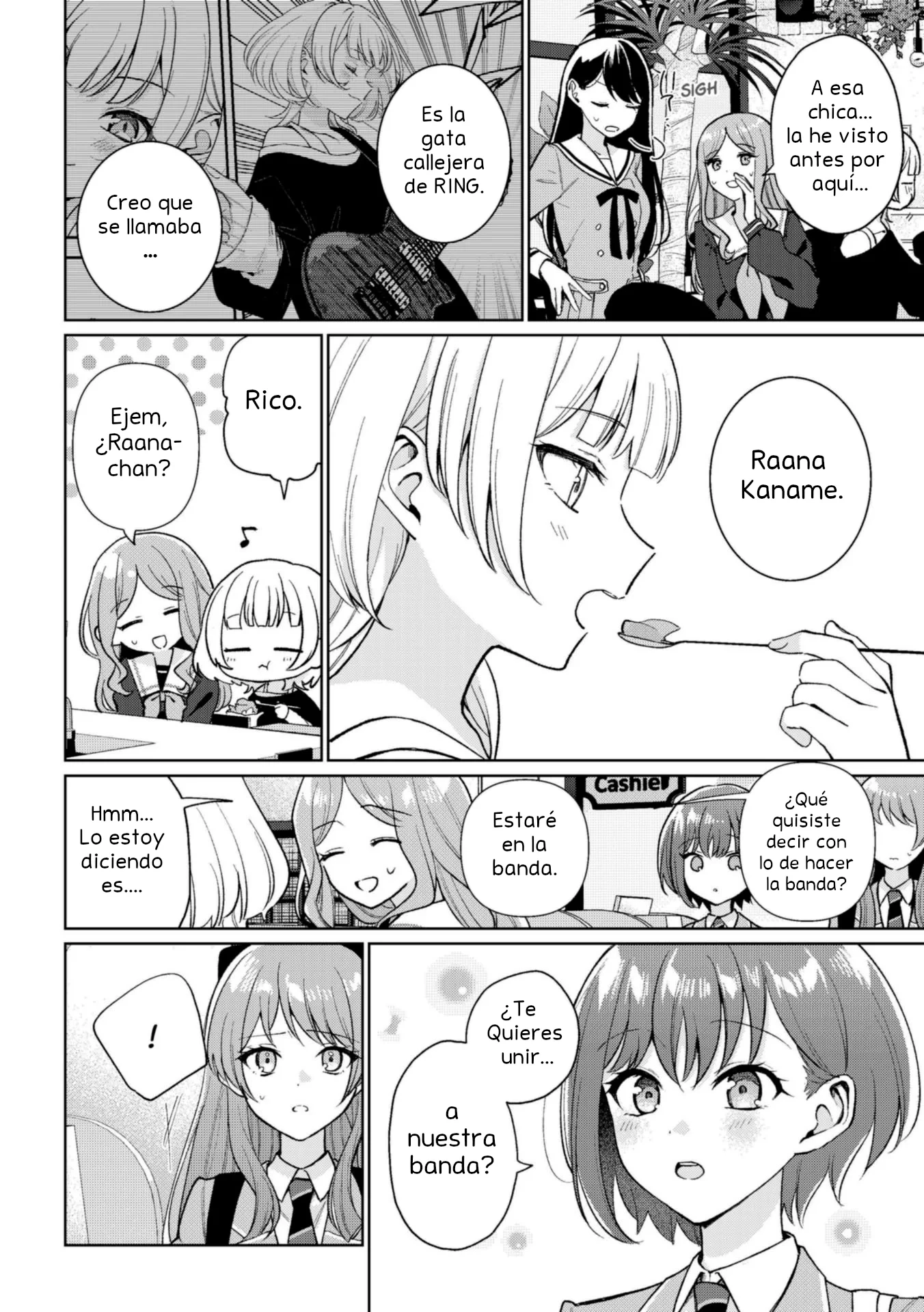 Bang Dream it's my go Capitulo 8 página 15