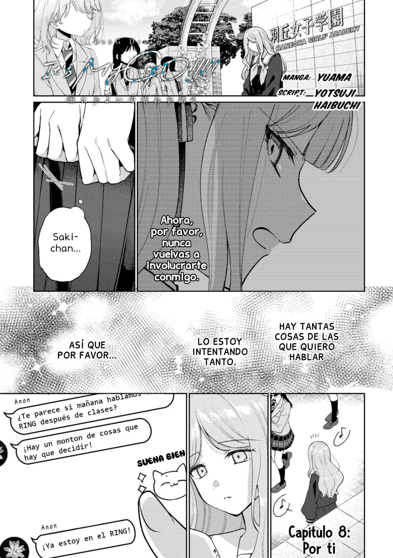 Bang Dream it's my go Capitulo 8 página 2