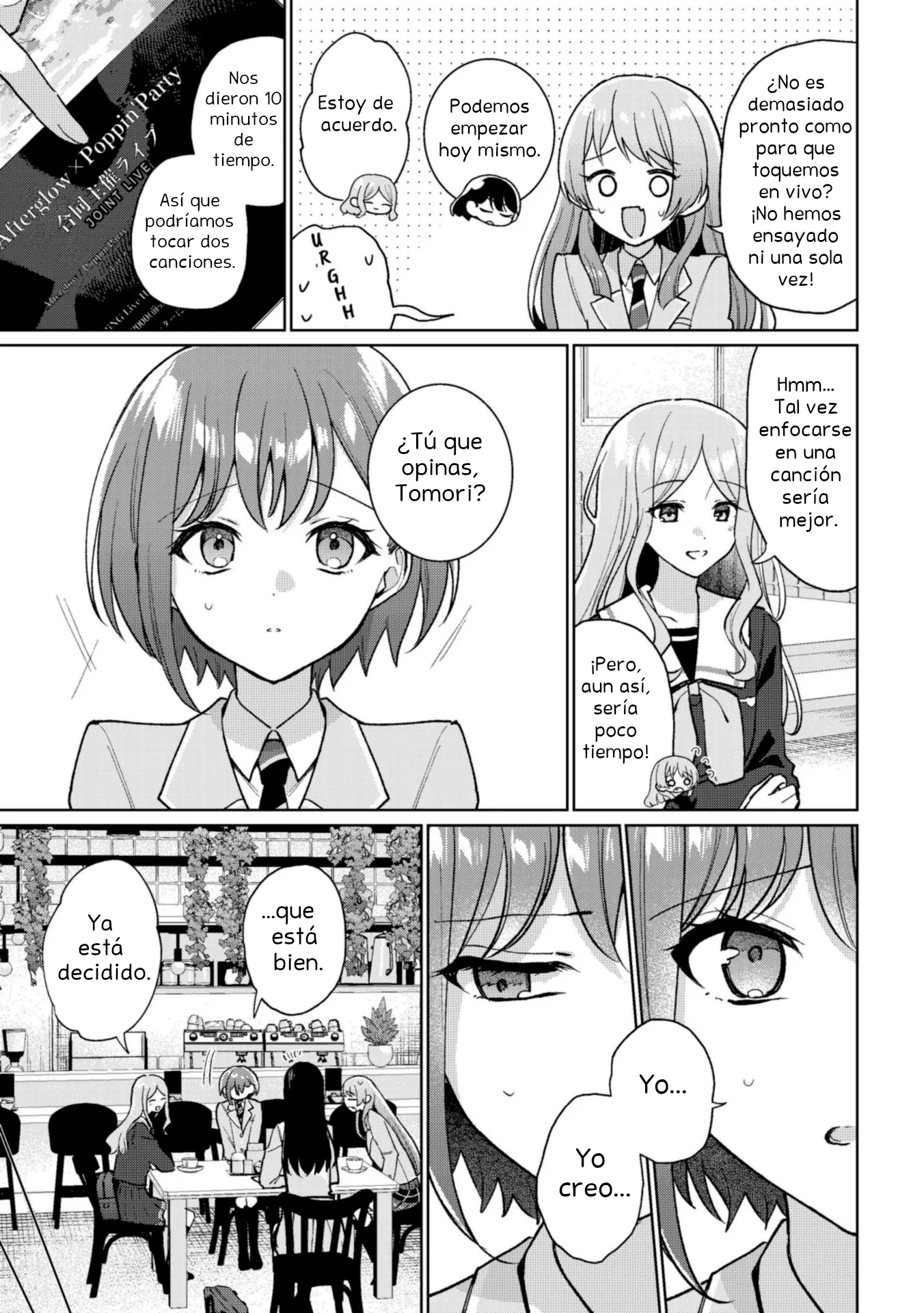 Bang Dream it's my go Capitulo 8 página 20