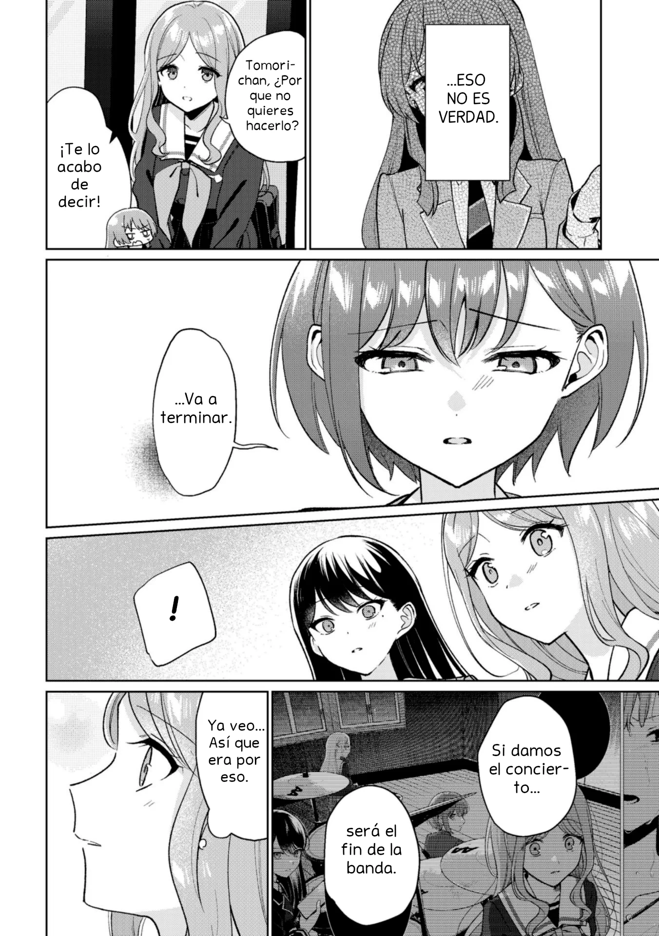 Bang Dream it's my go Capitulo 8 página 25