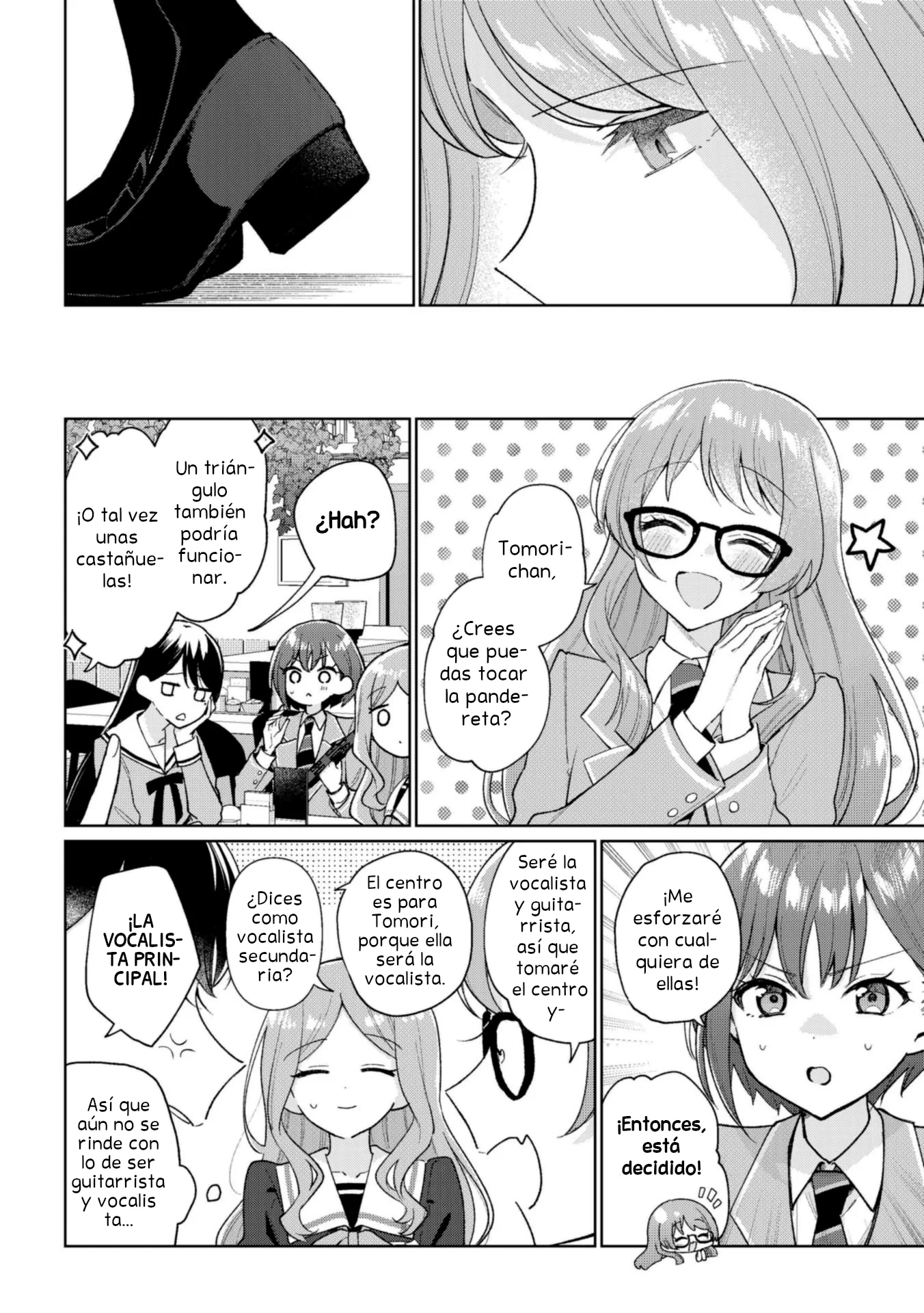Bang Dream it's my go Capitulo 8 página 3