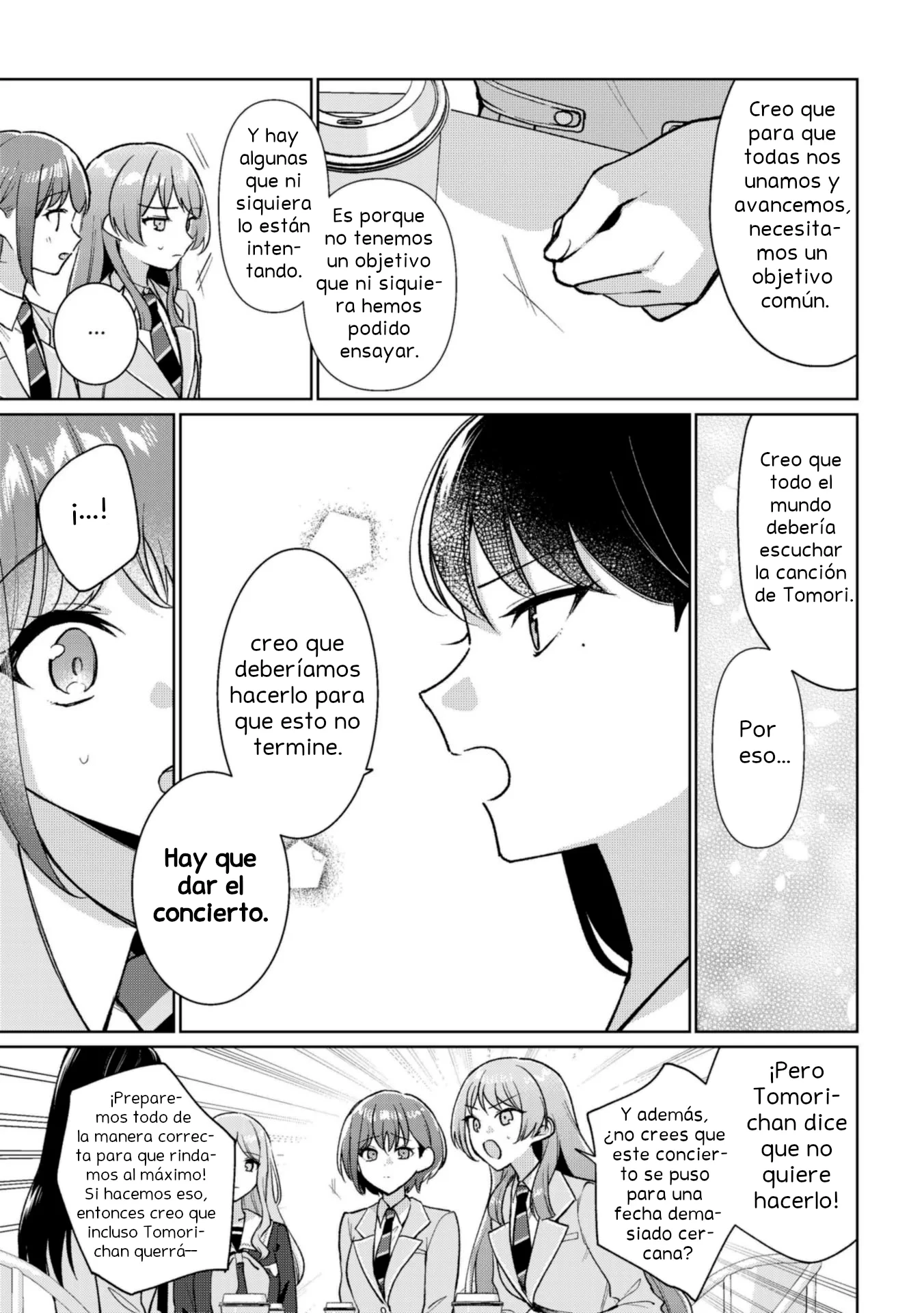 Bang Dream it's my go Capitulo 8 página 34