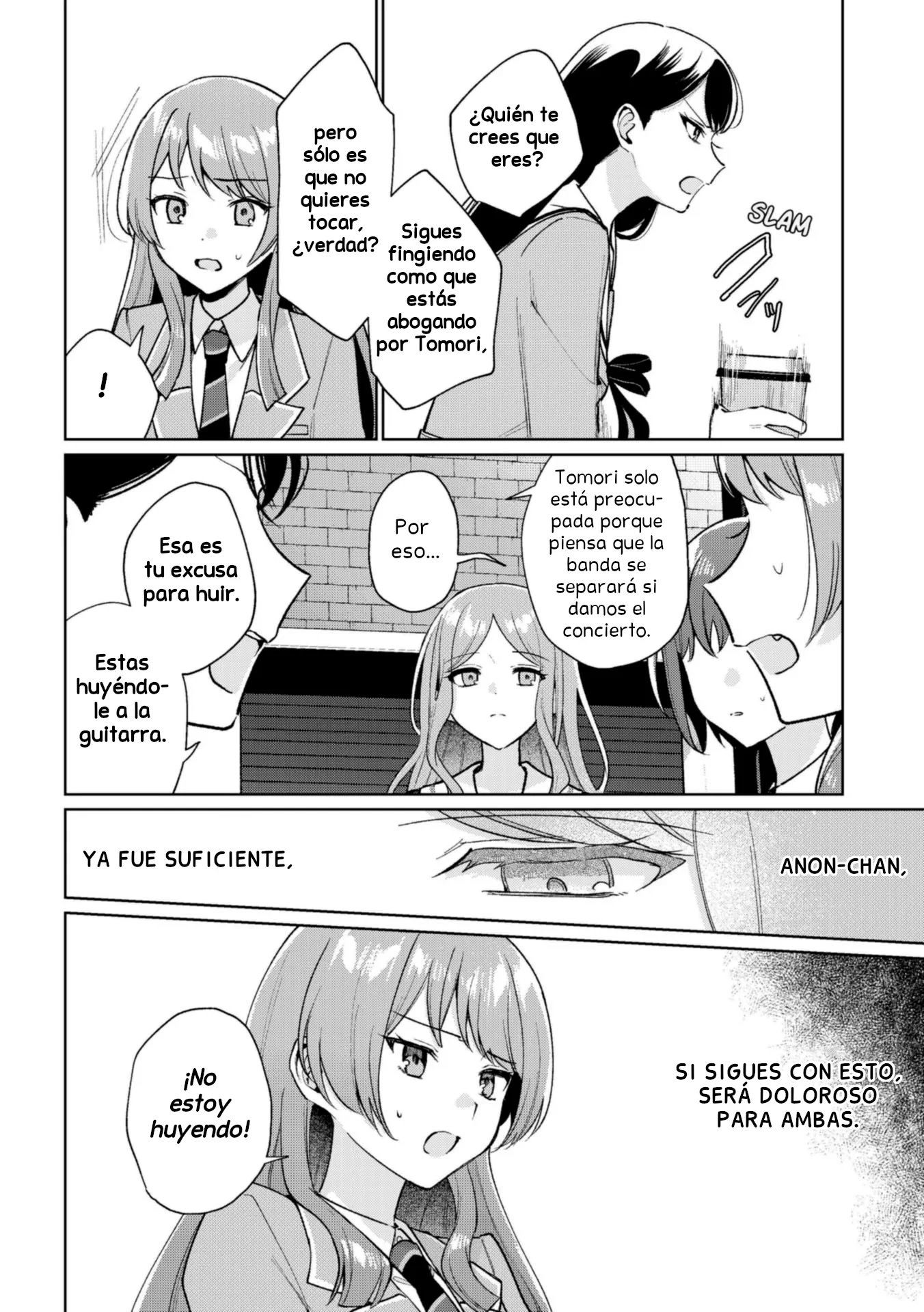 Bang Dream it's my go Capitulo 8 página 35