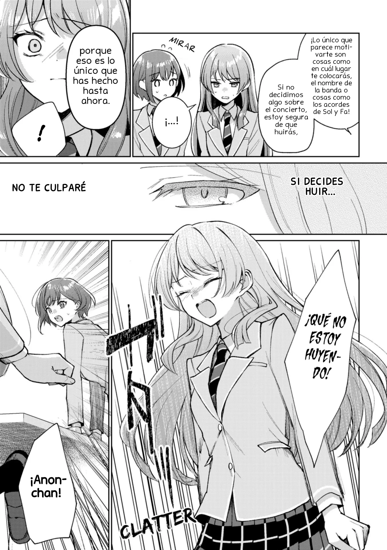 Bang Dream it's my go Capitulo 8 página 36