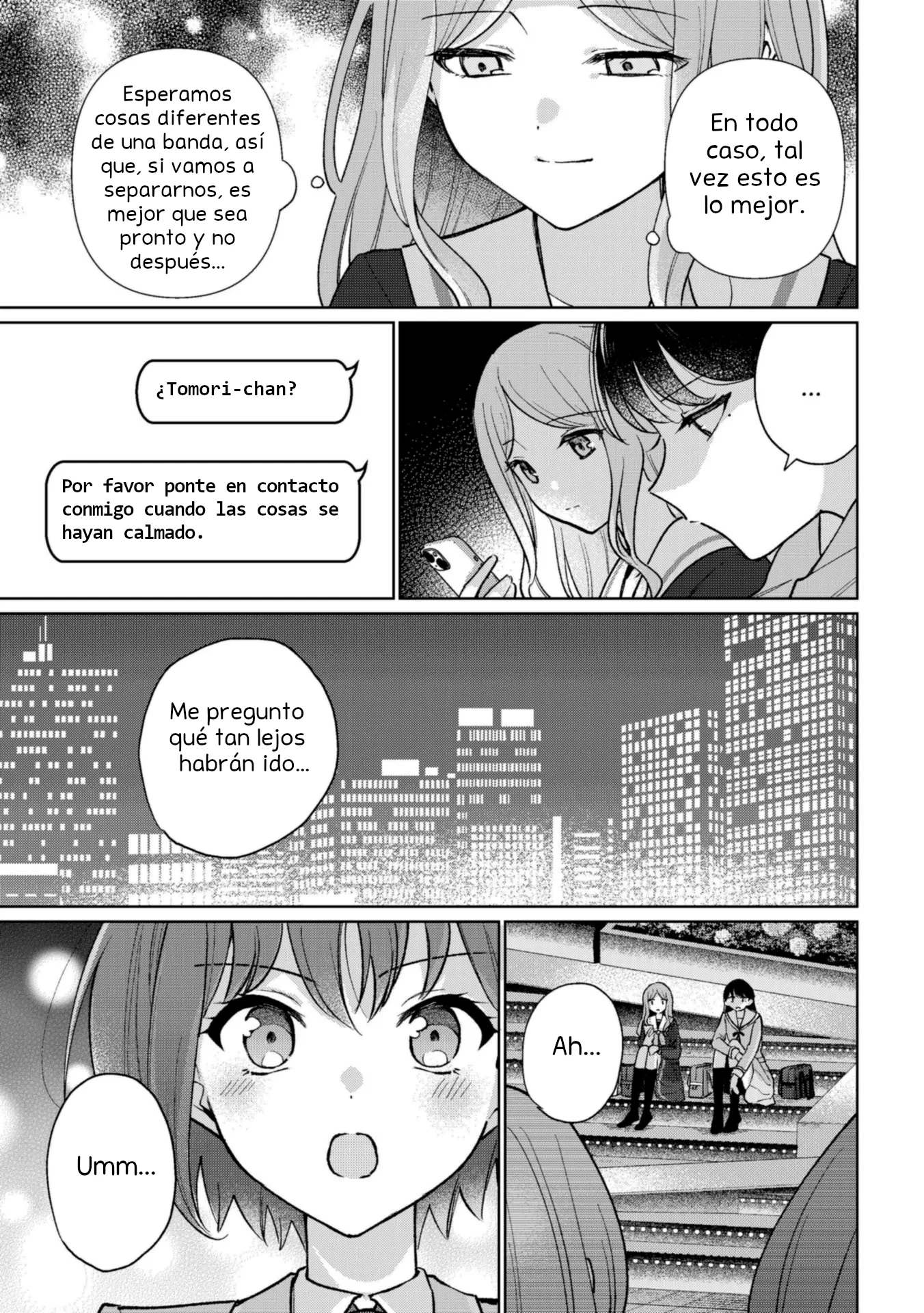 Bang Dream it's my go Capitulo 8 página 38