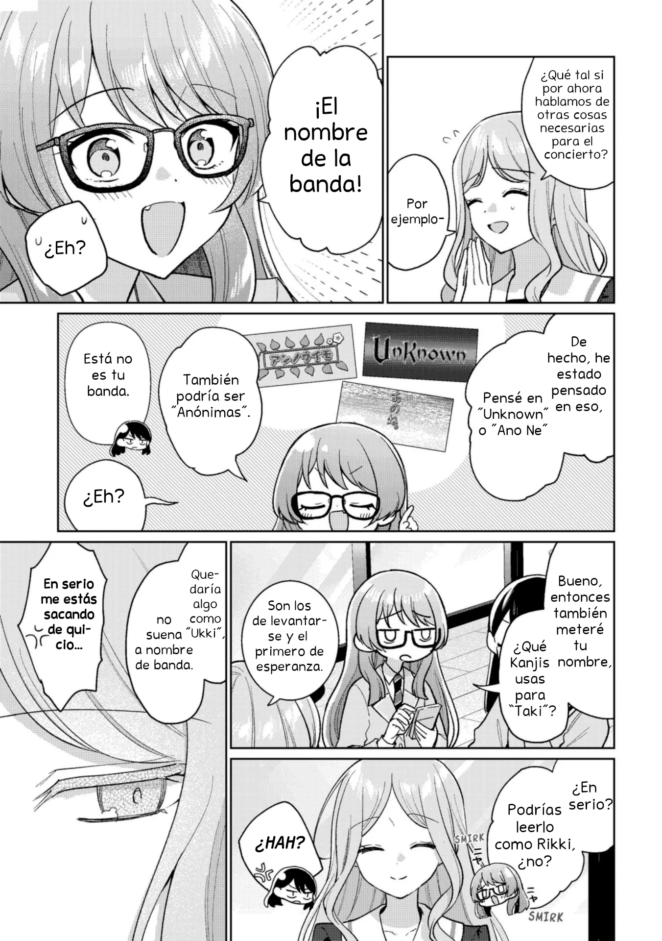 Bang Dream it's my go Capitulo 8 página 4