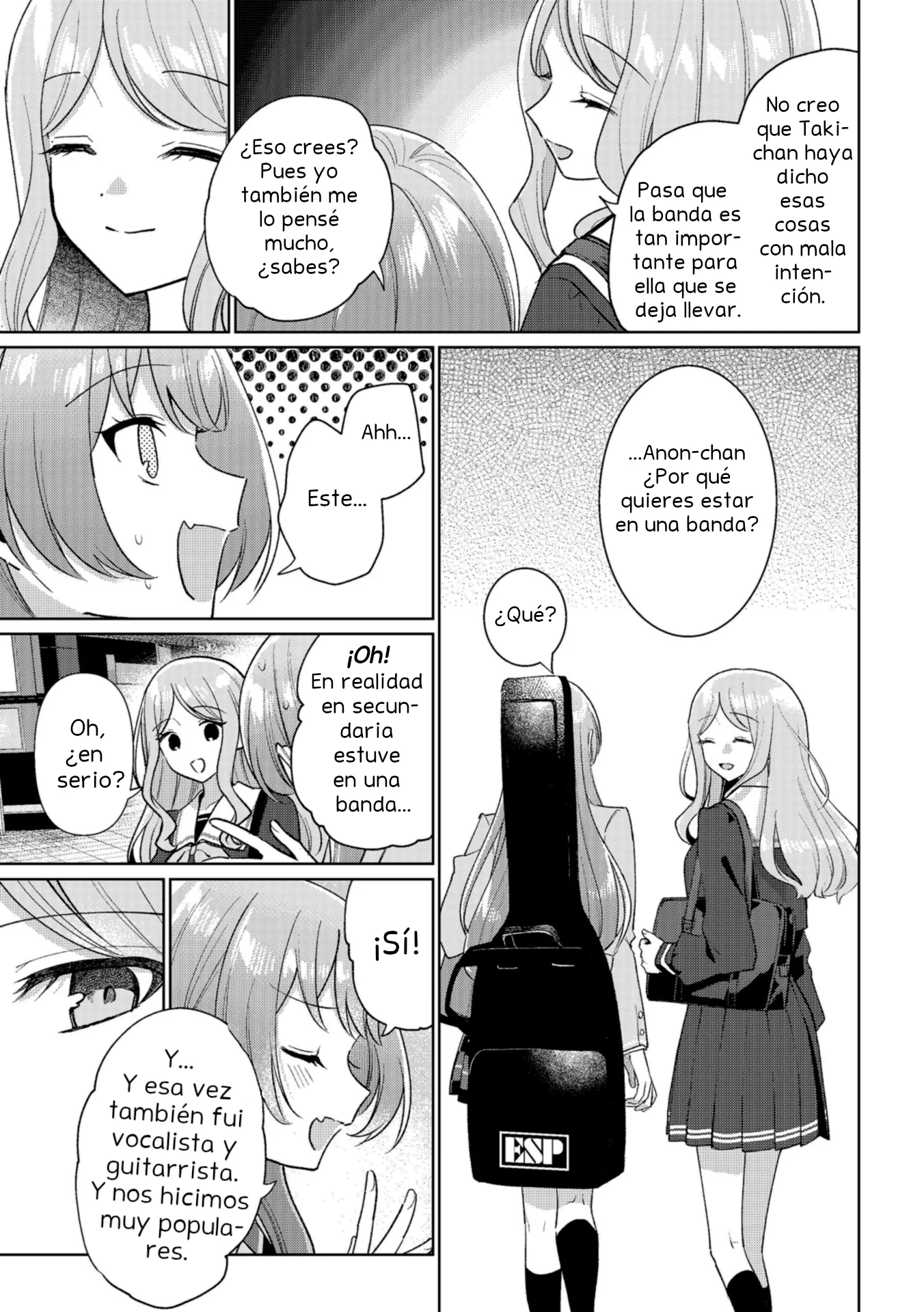 Bang Dream it's my go Capitulo 8 página 6