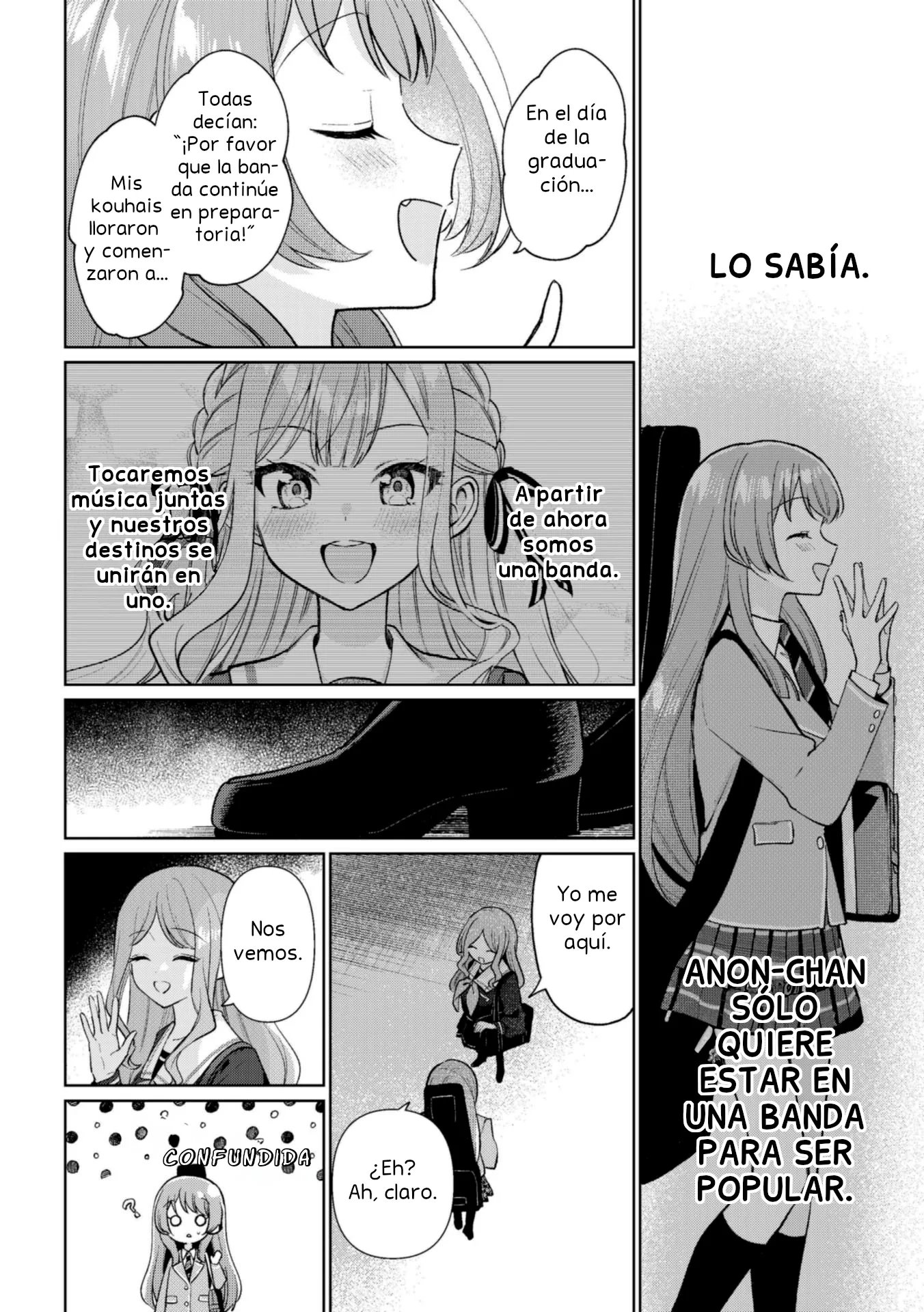 Bang Dream it's my go Capitulo 8 página 7