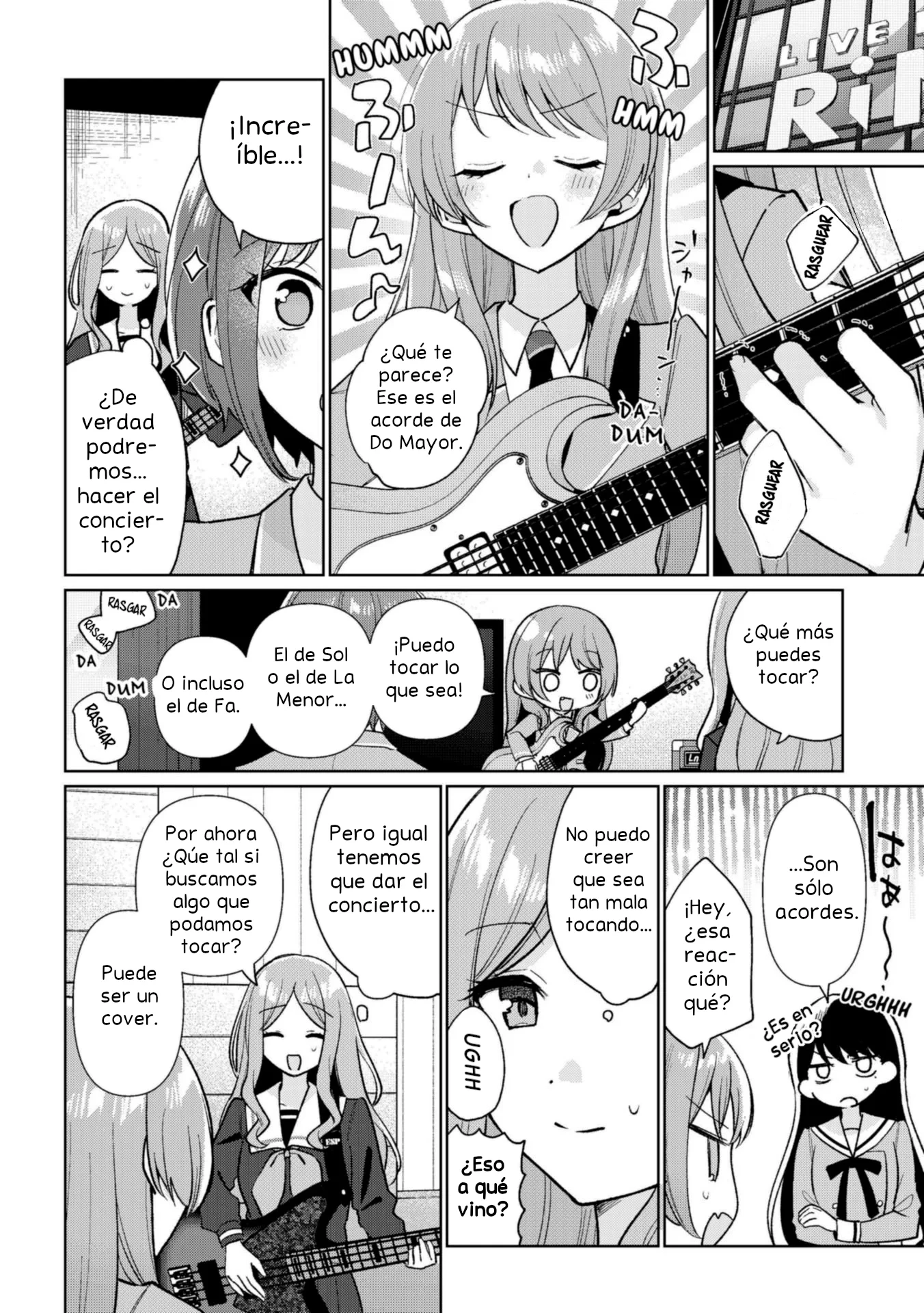 Bang Dream it's my go Capitulo 8 página 9