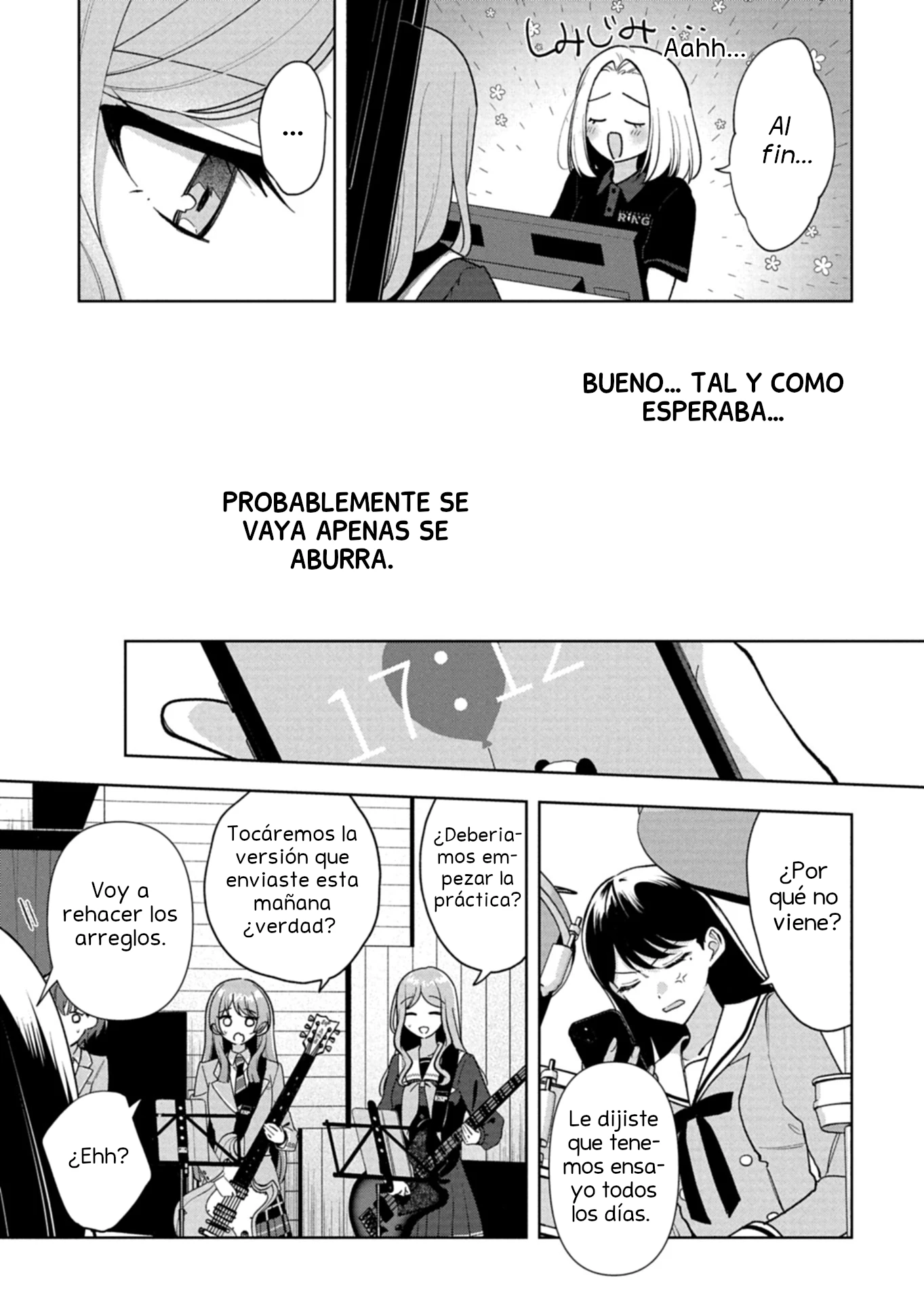 Bang Dream it's my go Capitulo 9 página 14