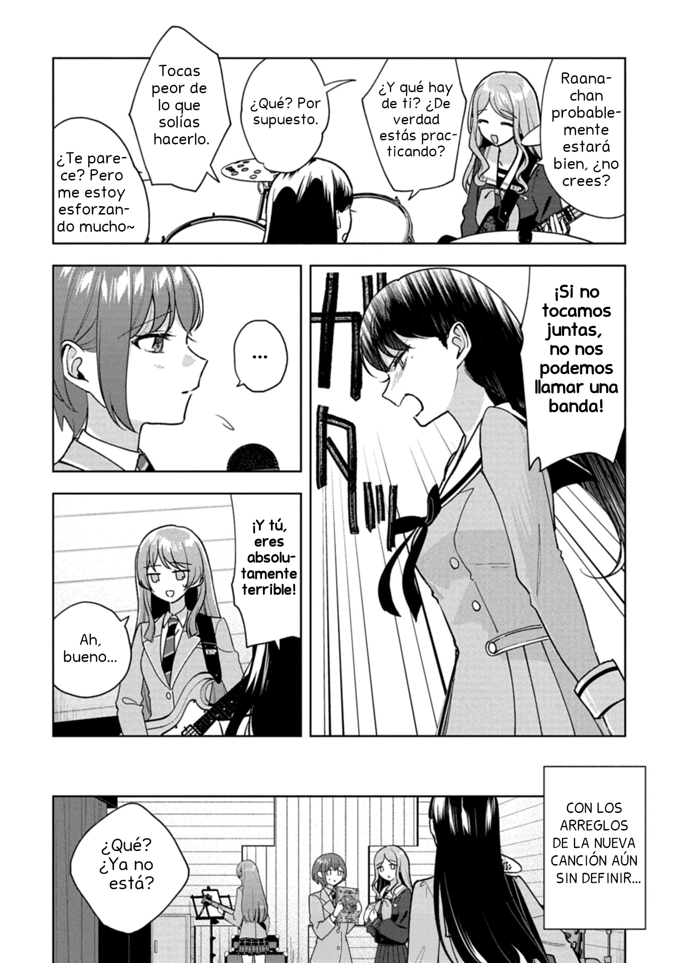 Bang Dream it's my go Capitulo 9 página 17