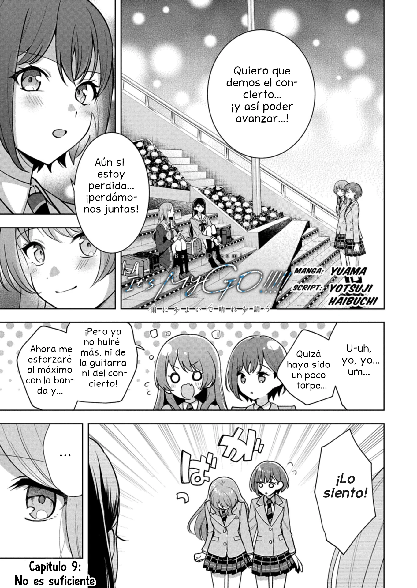 Bang Dream it's my go Capitulo 9 página 2