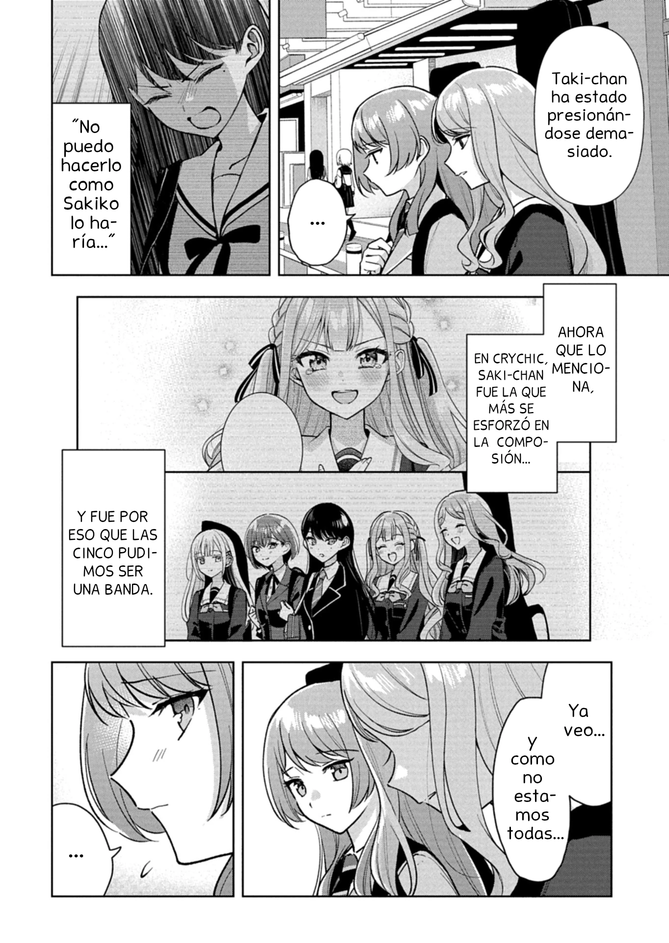 Bang Dream it's my go Capitulo 9 página 21