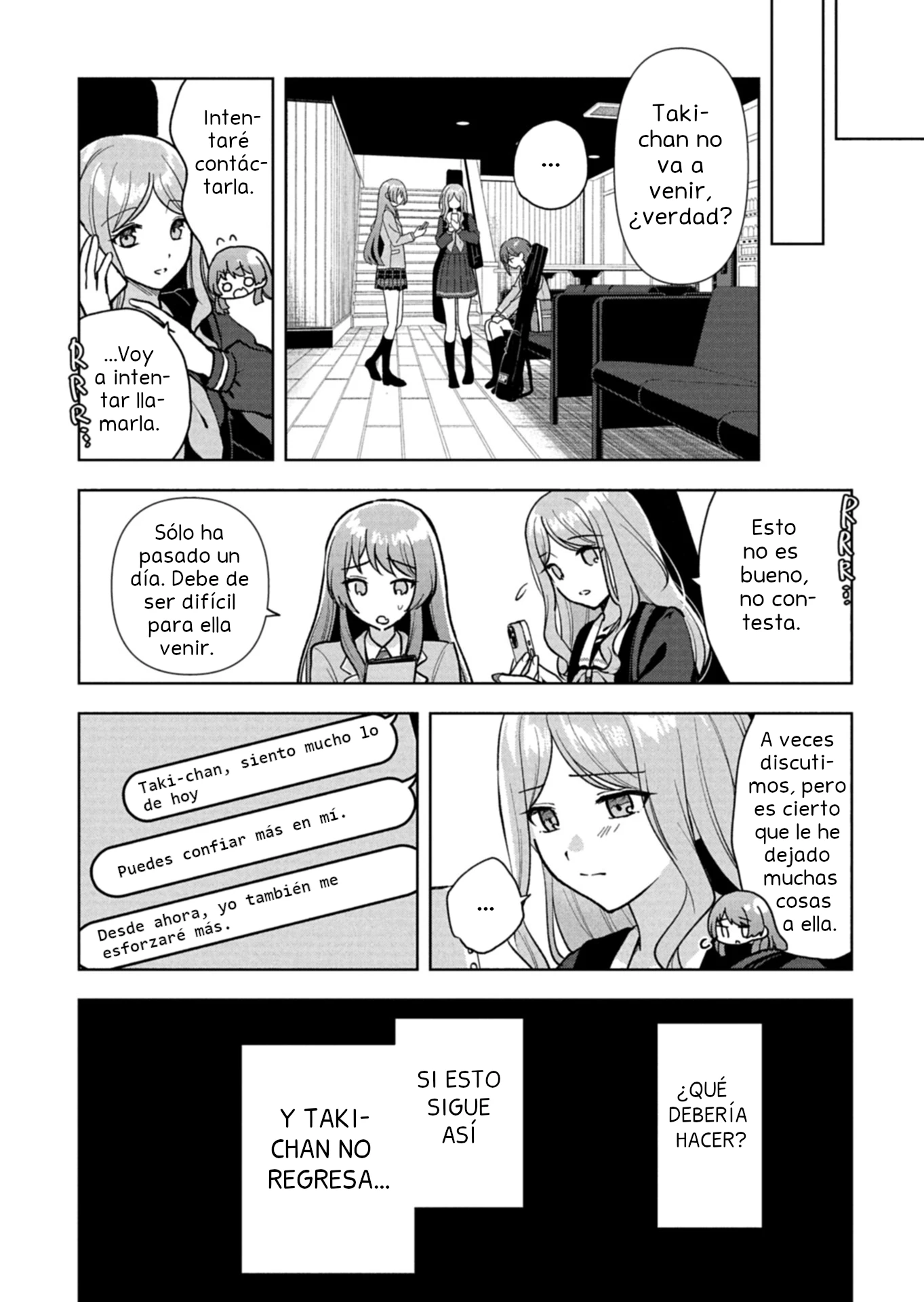 Bang Dream it's my go Capitulo 9 página 22