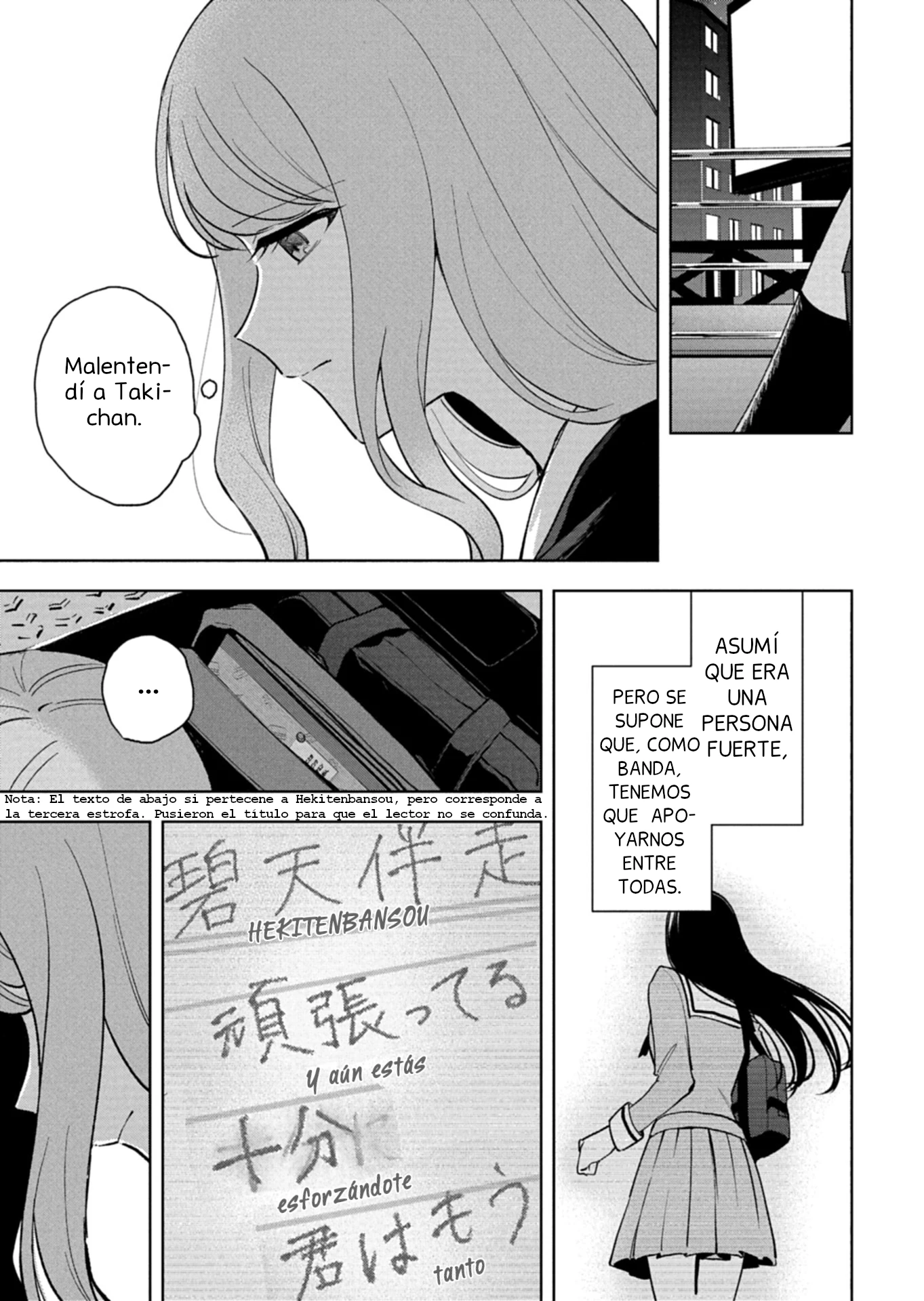 Bang Dream it's my go Capitulo 9 página 24