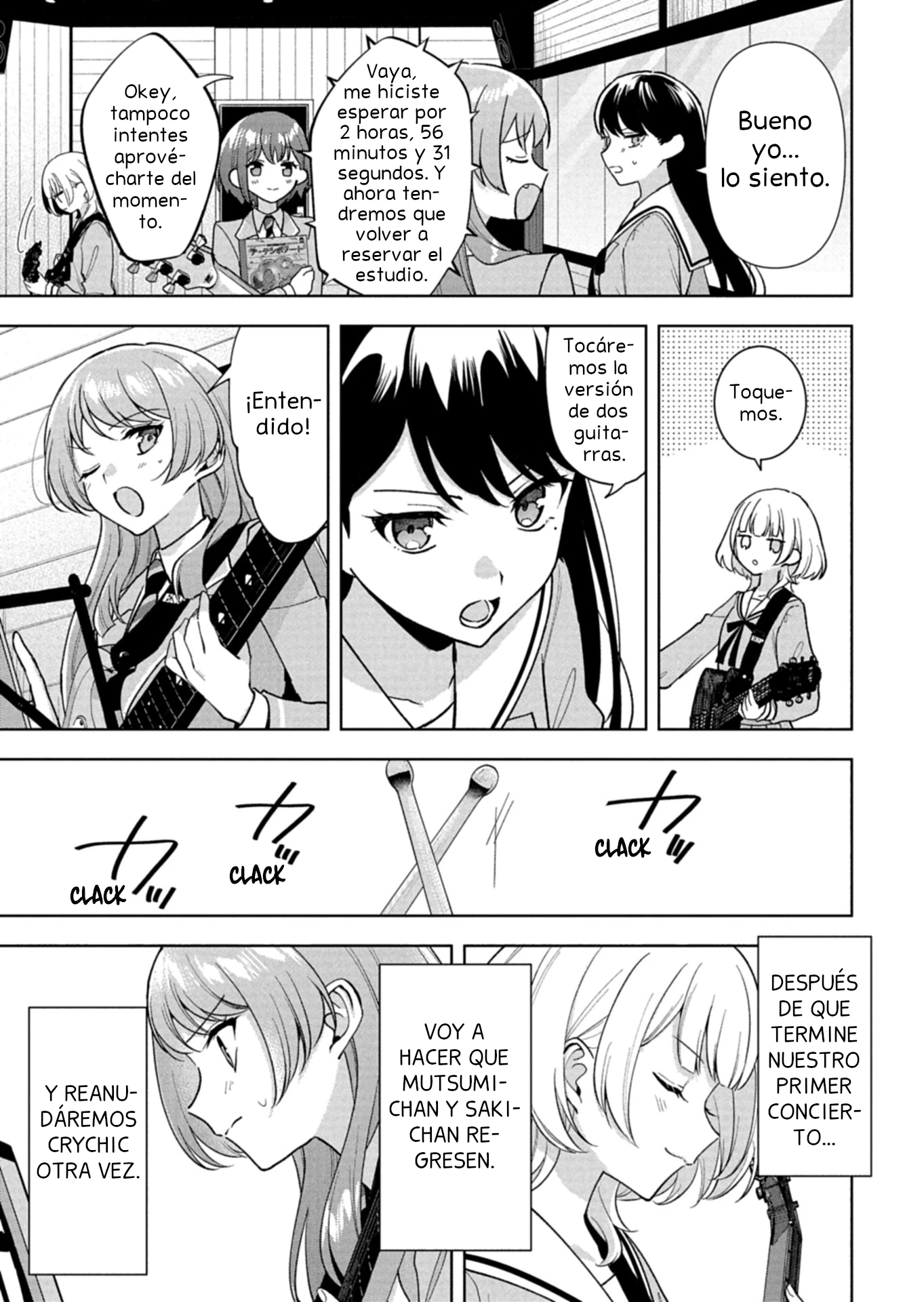 Bang Dream it's my go Capitulo 9 página 28