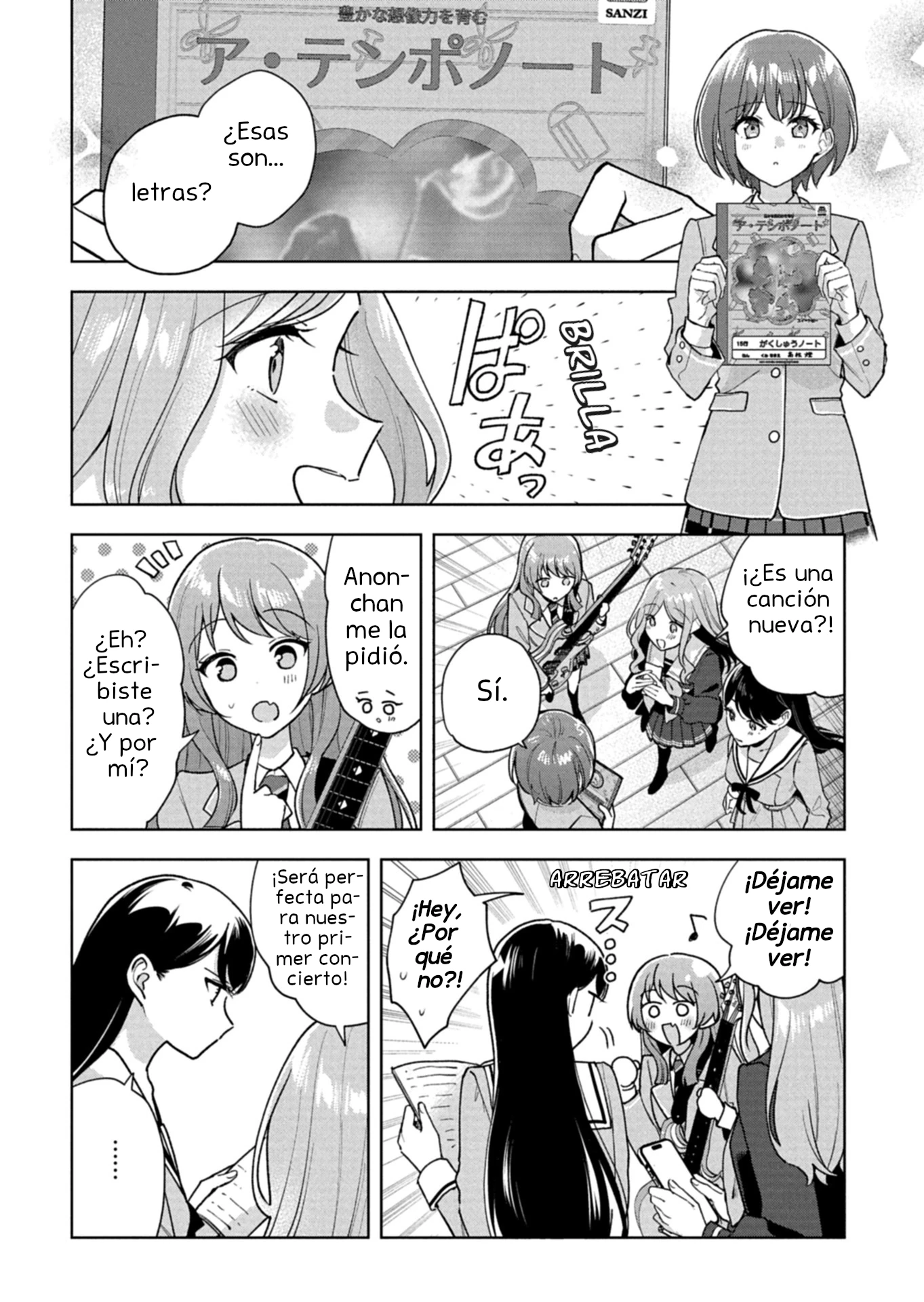 Bang Dream it's my go Capitulo 9 página 5