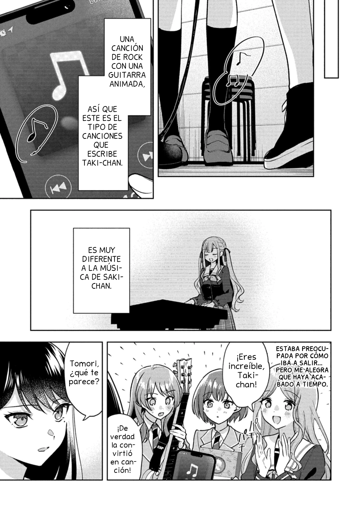 Bang Dream it's my go Capitulo 9 página 8