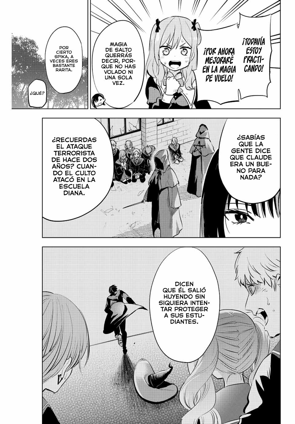 Kuroneko to Majo no Kyoushitsu Capitulo 1: El gato negro y Spika página 10