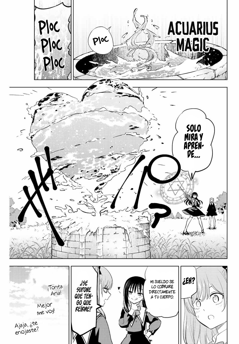 Kuroneko to Majo no Kyoushitsu Capitulo 1: El gato negro y Spika página 12