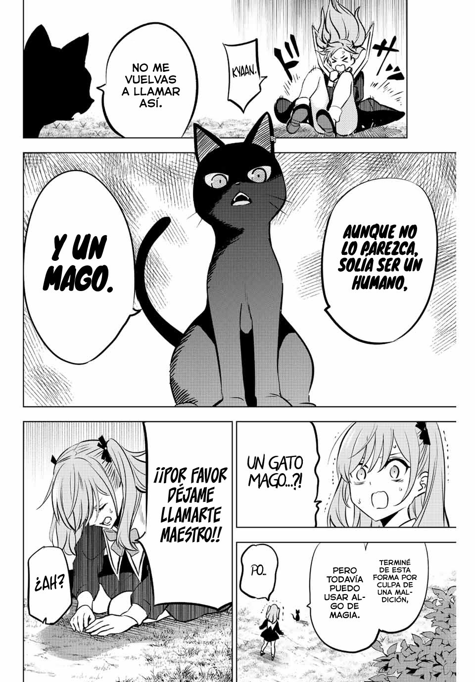Kuroneko to Majo no Kyoushitsu Capitulo 1: El gato negro y Spika página 17
