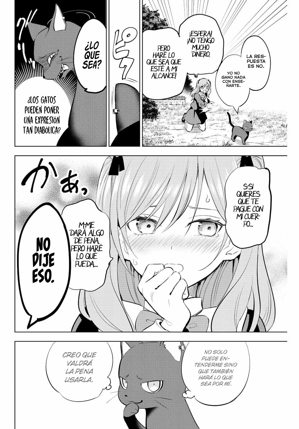 Kuroneko to Majo no Kyoushitsu Capitulo 1: El gato negro y Spika página 19