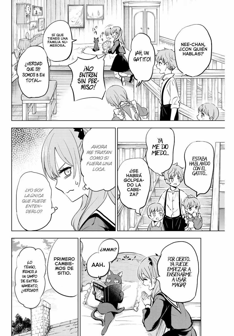 Kuroneko to Majo no Kyoushitsu Capitulo 1: El gato negro y Spika página 21