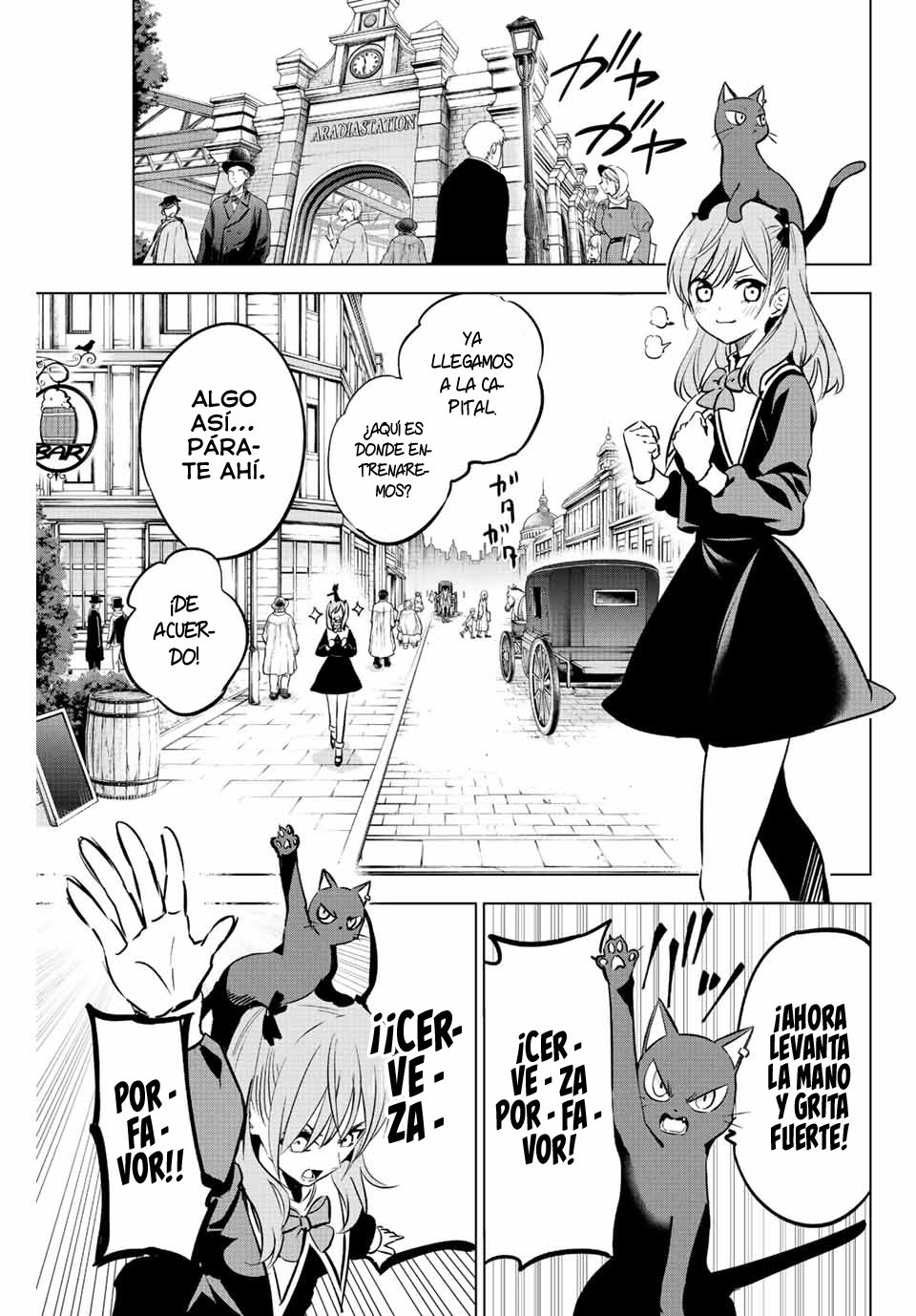 Kuroneko to Majo no Kyoushitsu Capitulo 1: El gato negro y Spika página 22