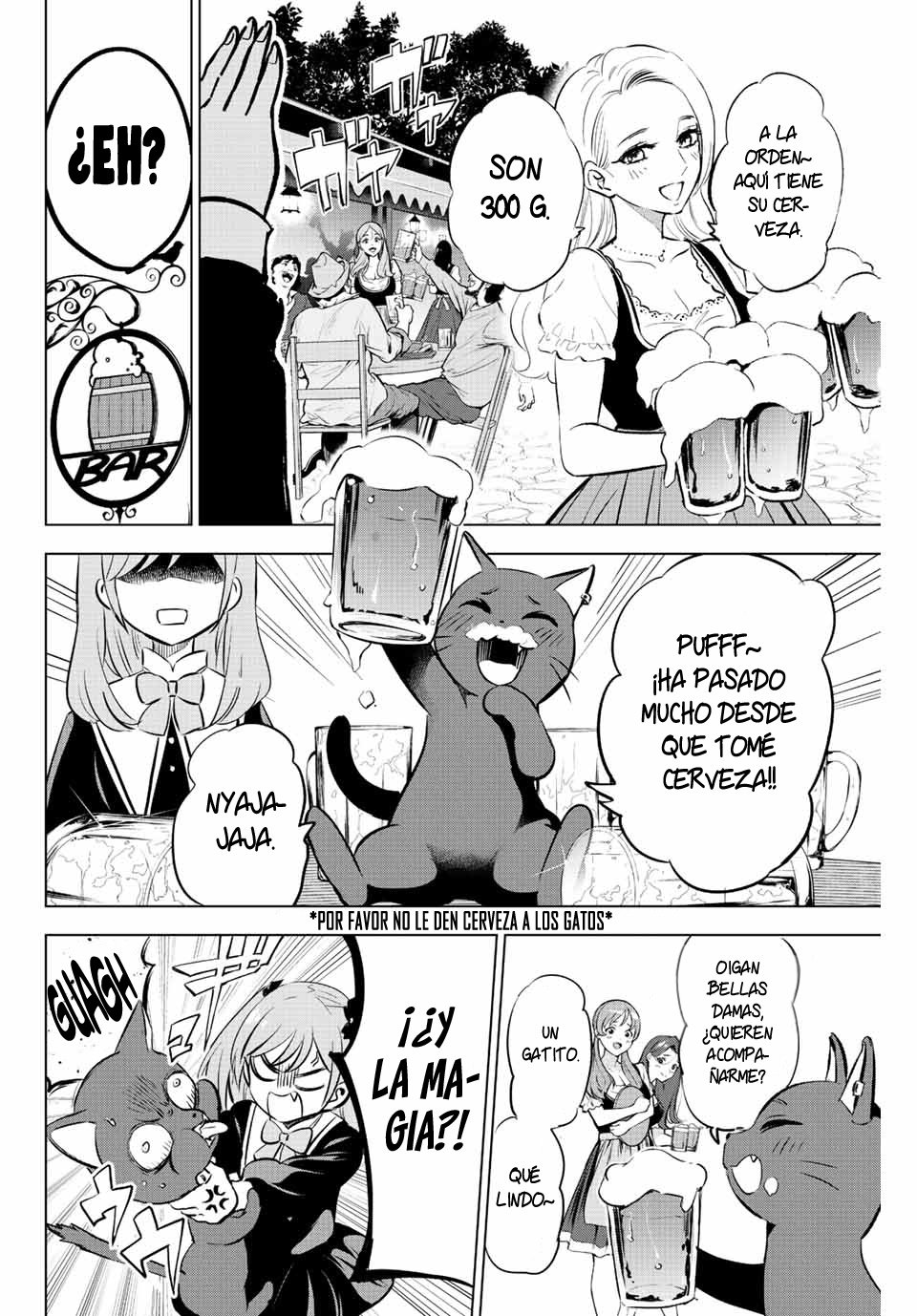 Kuroneko to Majo no Kyoushitsu Capitulo 1: El gato negro y Spika página 23