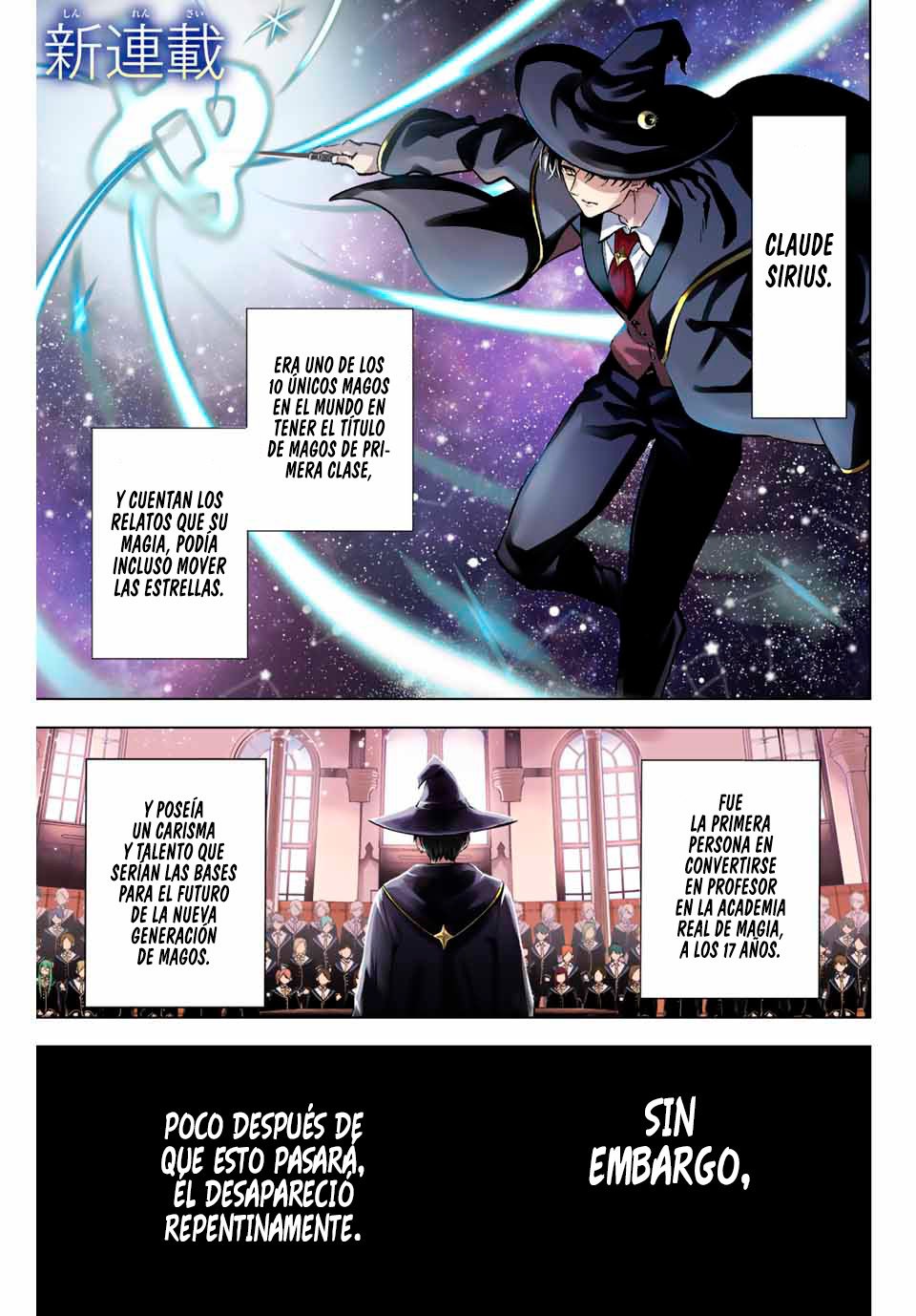 Kuroneko to Majo no Kyoushitsu Capitulo 1: El gato negro y Spika página 3