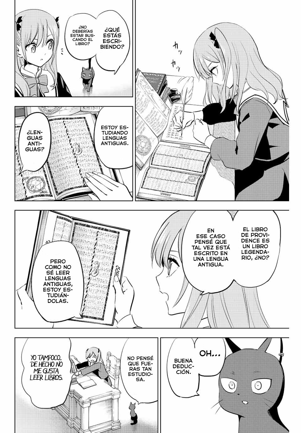 Kuroneko to Majo no Kyoushitsu Capitulo 1: El gato negro y Spika página 31