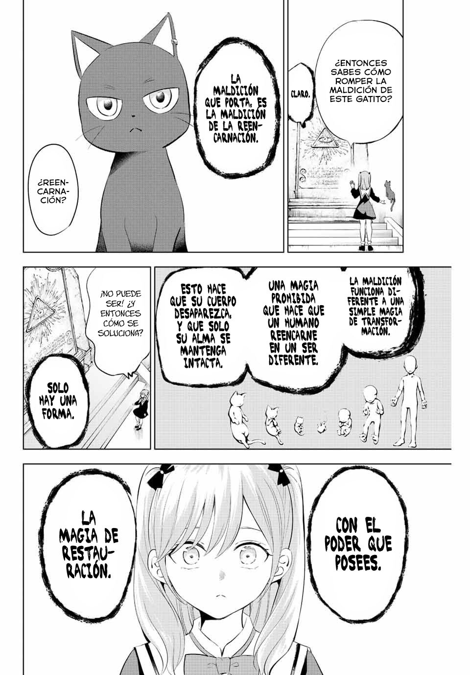Kuroneko to Majo no Kyoushitsu Capitulo 1: El gato negro y Spika página 43