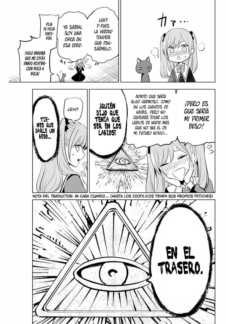 Kuroneko to Majo no Kyoushitsu Capitulo 1: El gato negro y Spika página 46