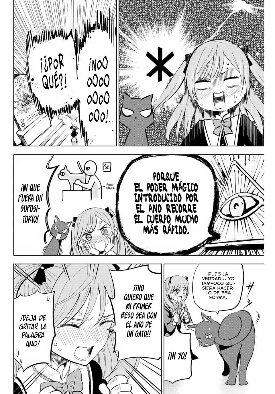 Kuroneko to Majo no Kyoushitsu Capitulo 1: El gato negro y Spika página 47