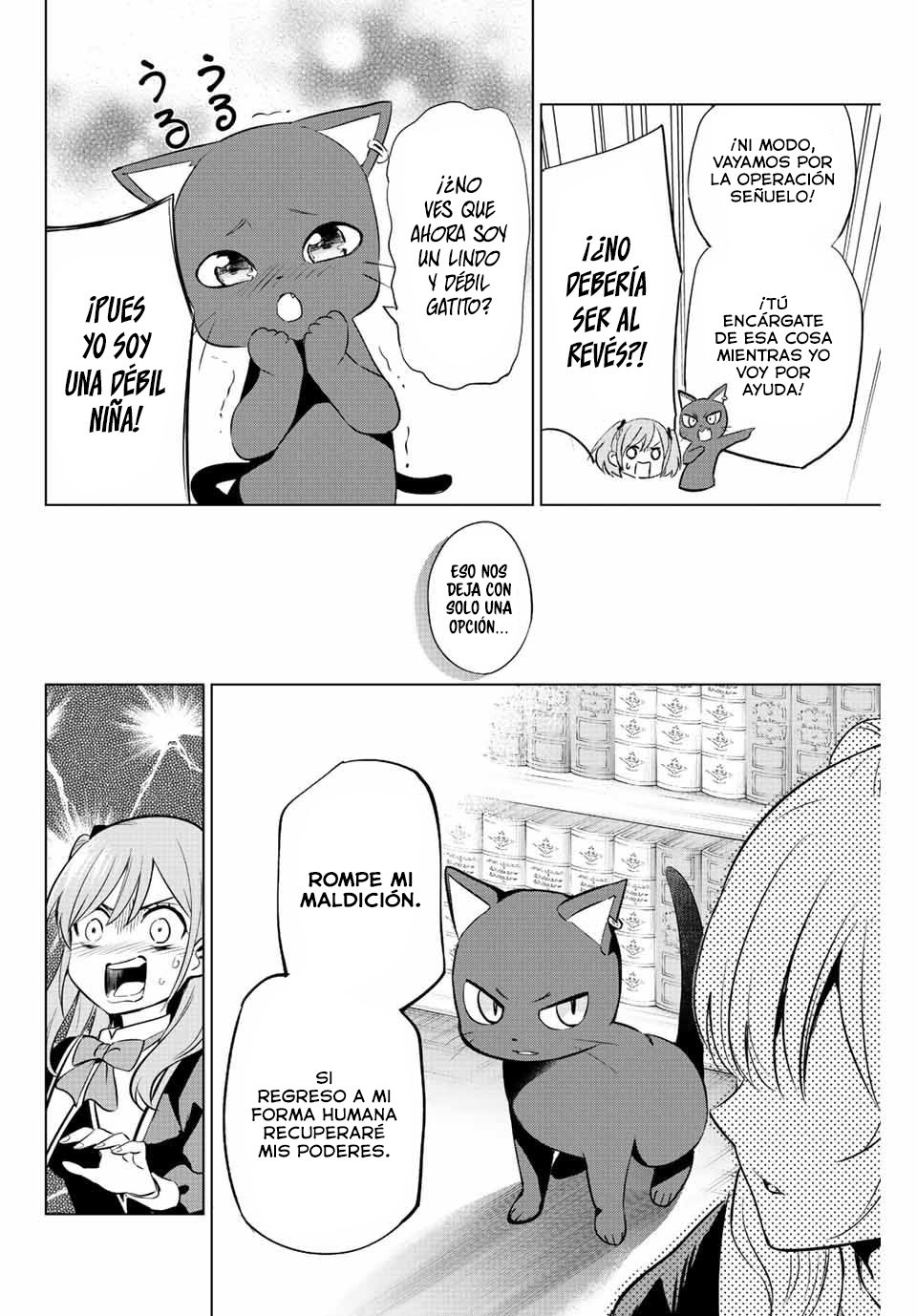 Kuroneko to Majo no Kyoushitsu Capitulo 1: El gato negro y Spika página 52