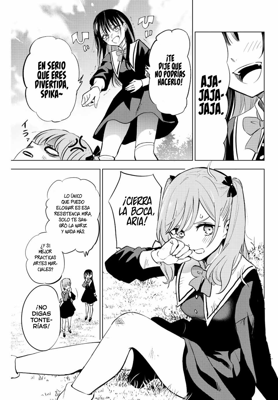 Kuroneko to Majo no Kyoushitsu Capitulo 1: El gato negro y Spika página 8