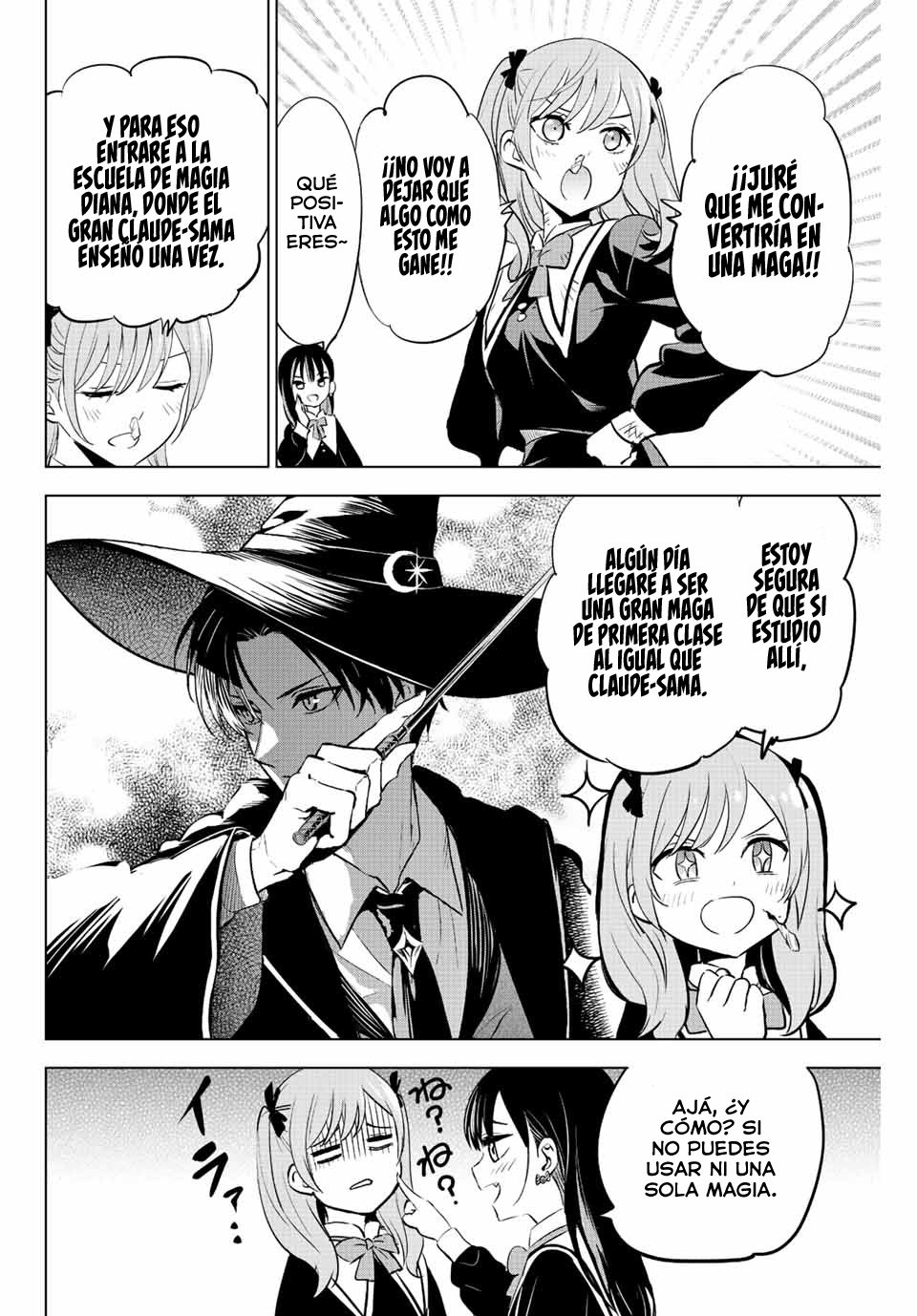 Kuroneko to Majo no Kyoushitsu Capitulo 1: El gato negro y Spika página 9