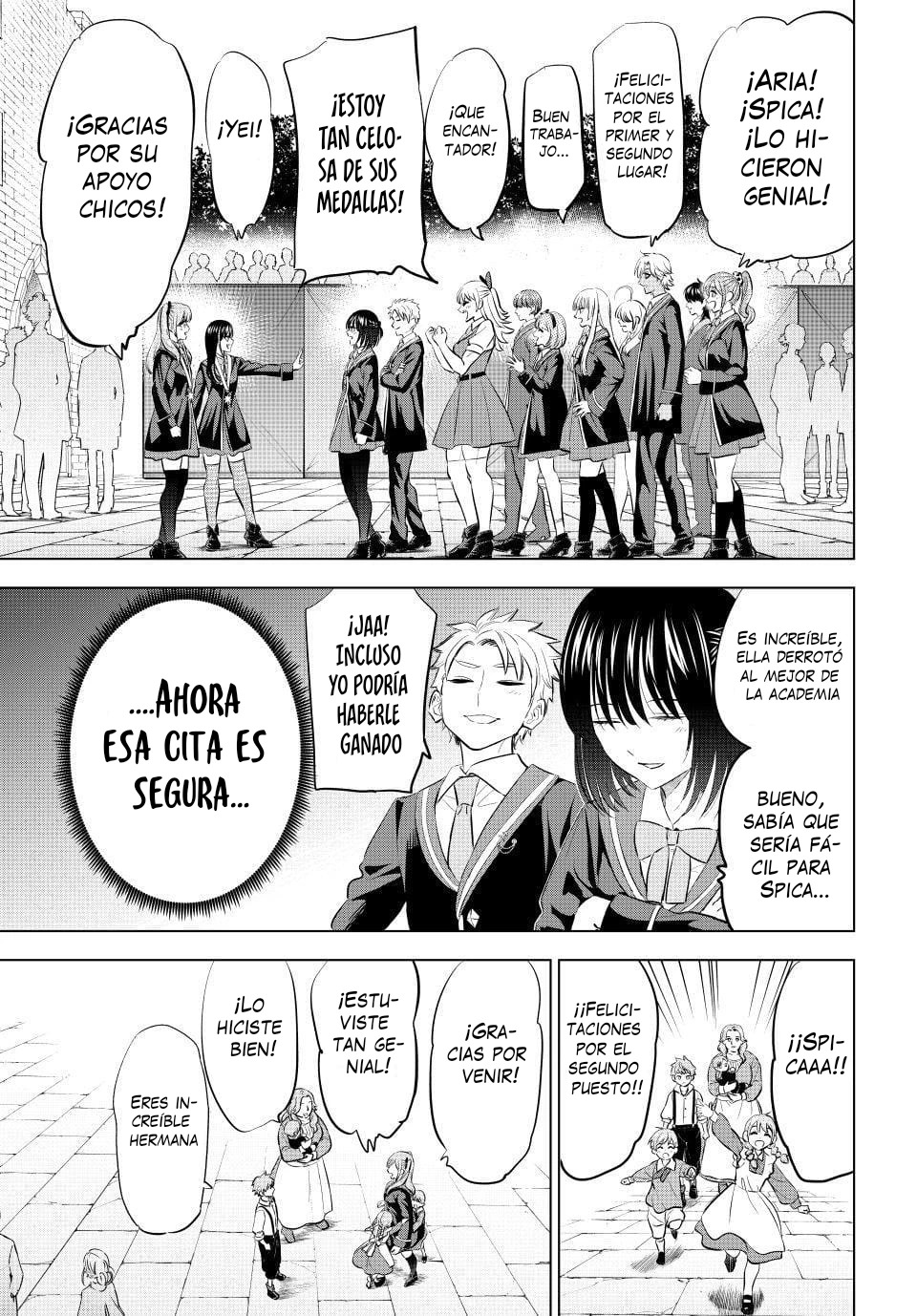 Kuroneko to Majo no Kyoushitsu Capitulo 105 página 14