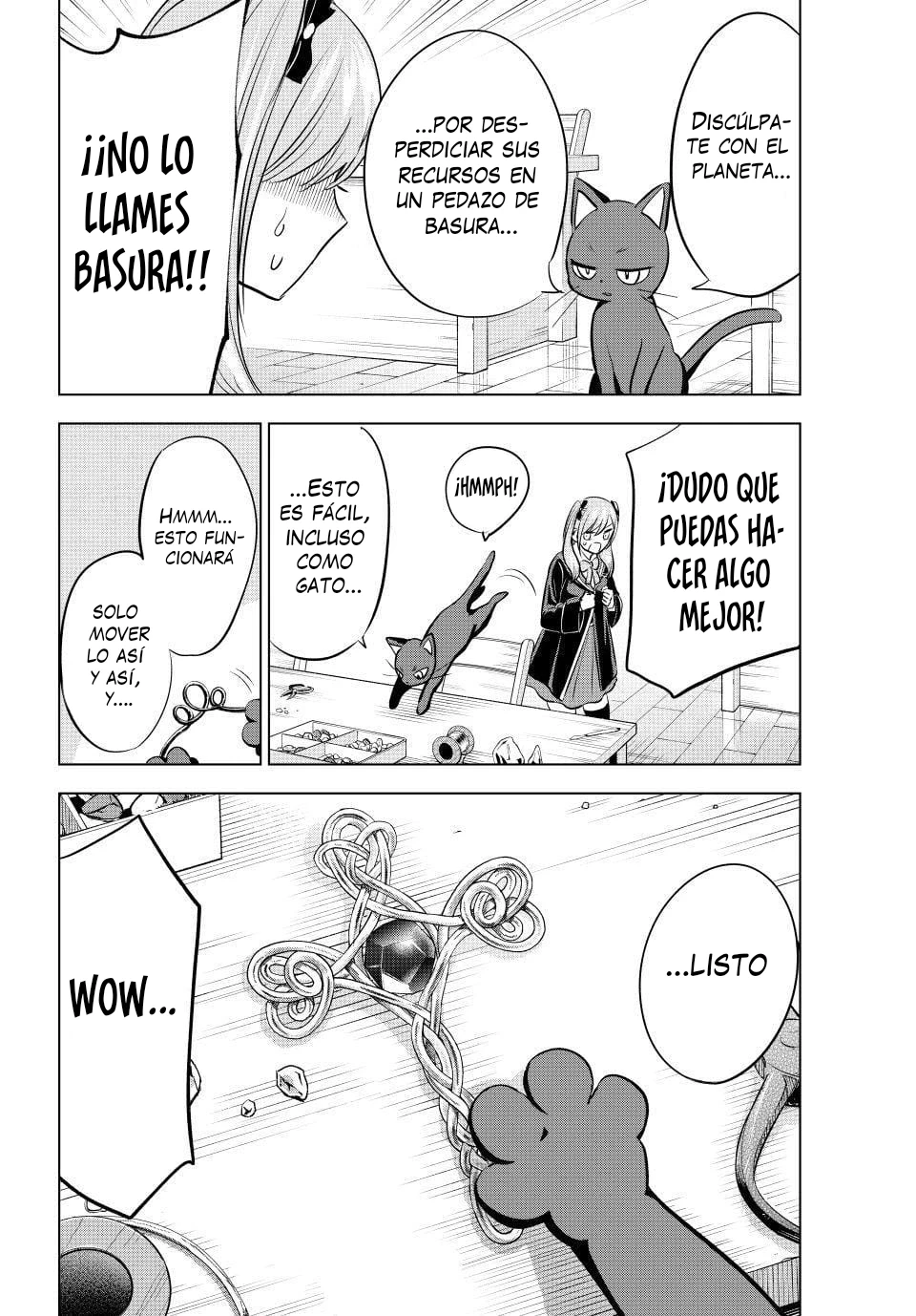 Kuroneko to Majo no Kyoushitsu Capitulo 106 página 17