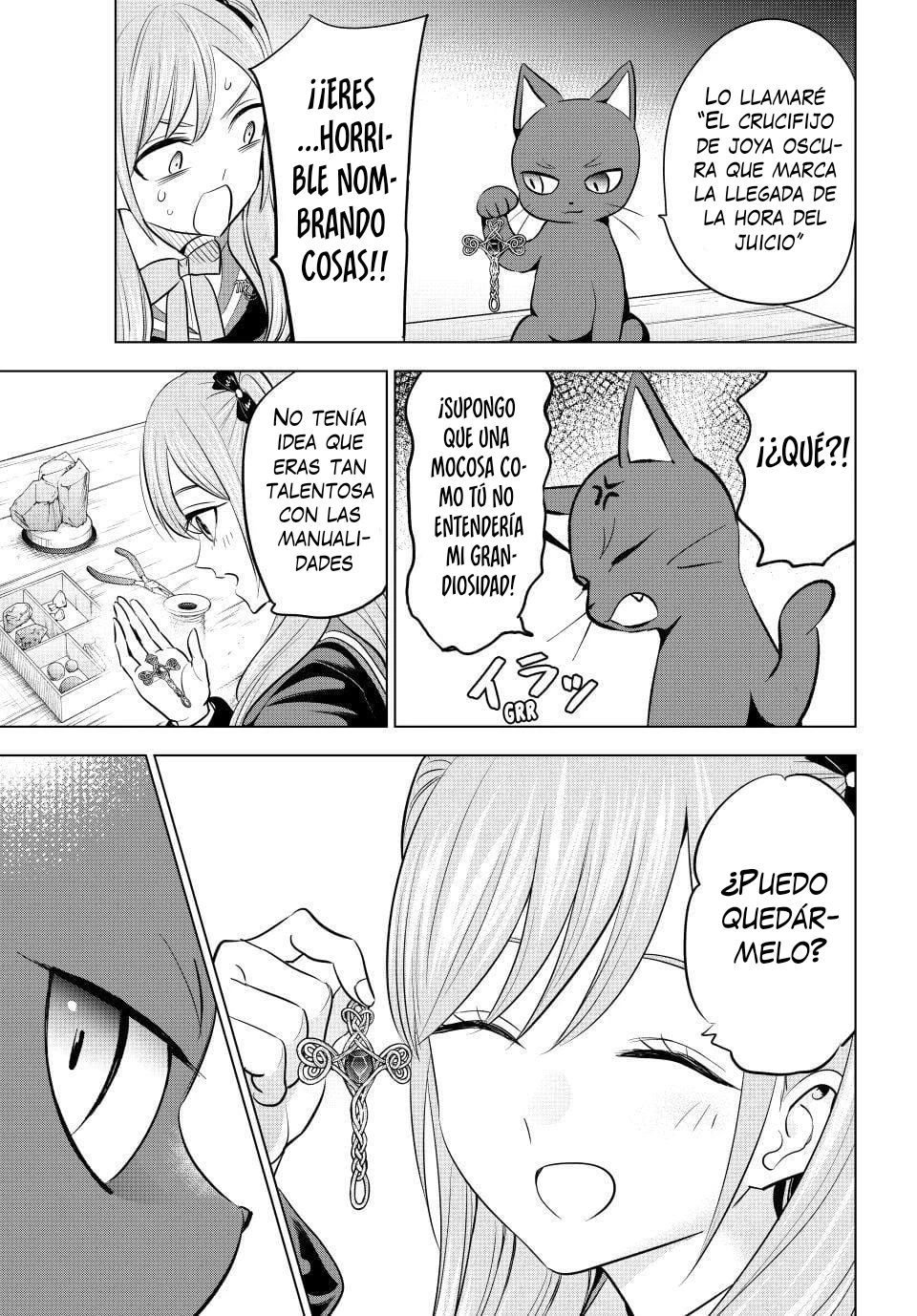 Kuroneko to Majo no Kyoushitsu Capitulo 106 página 18