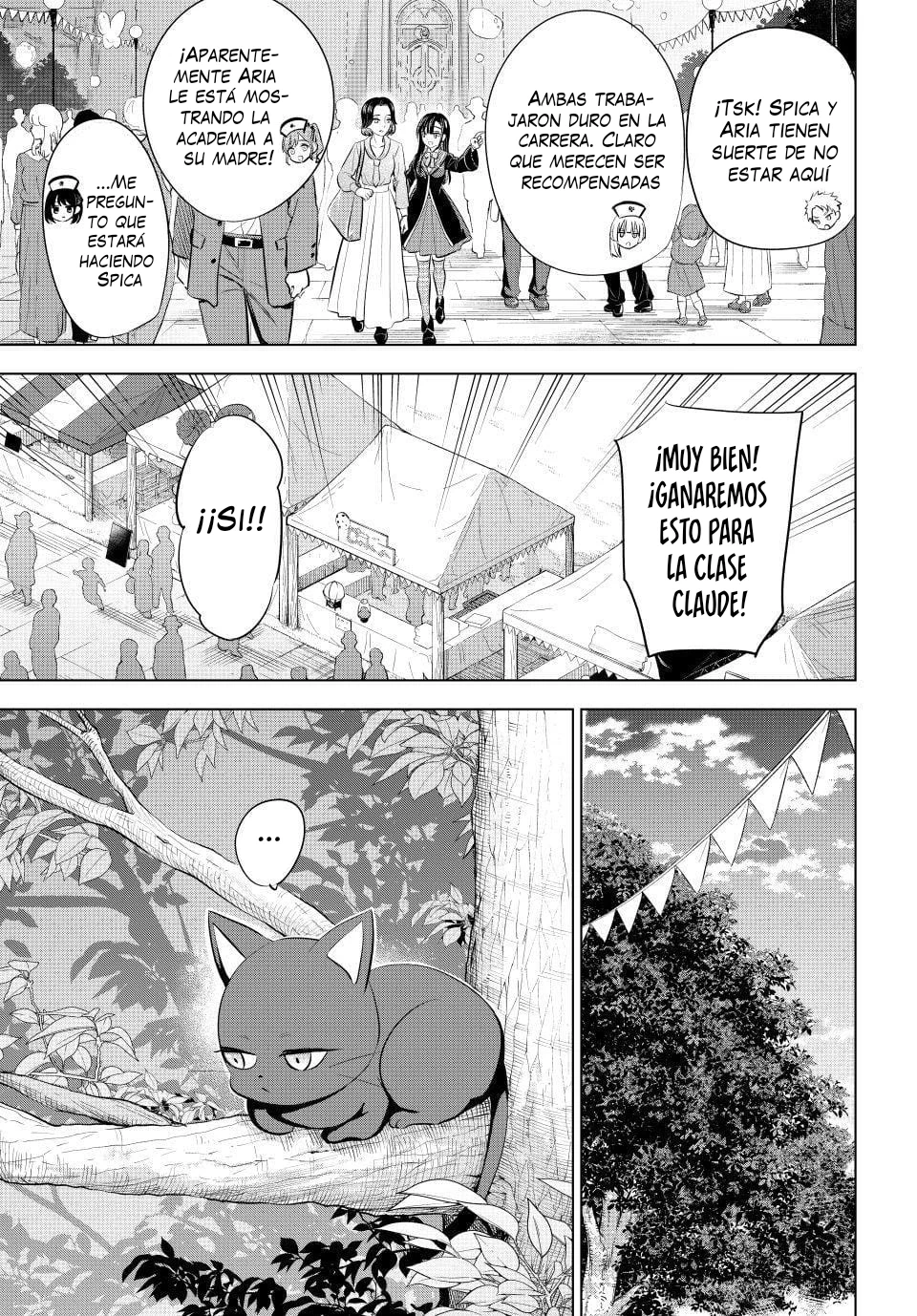 Kuroneko to Majo no Kyoushitsu Capitulo 106 página 4