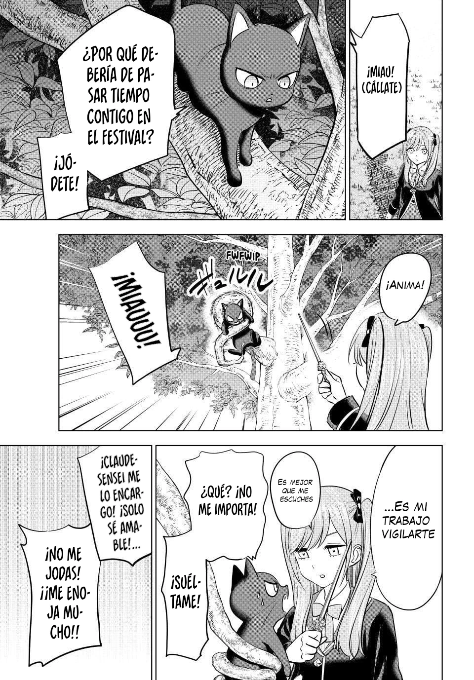 Kuroneko to Majo no Kyoushitsu Capitulo 106 página 6