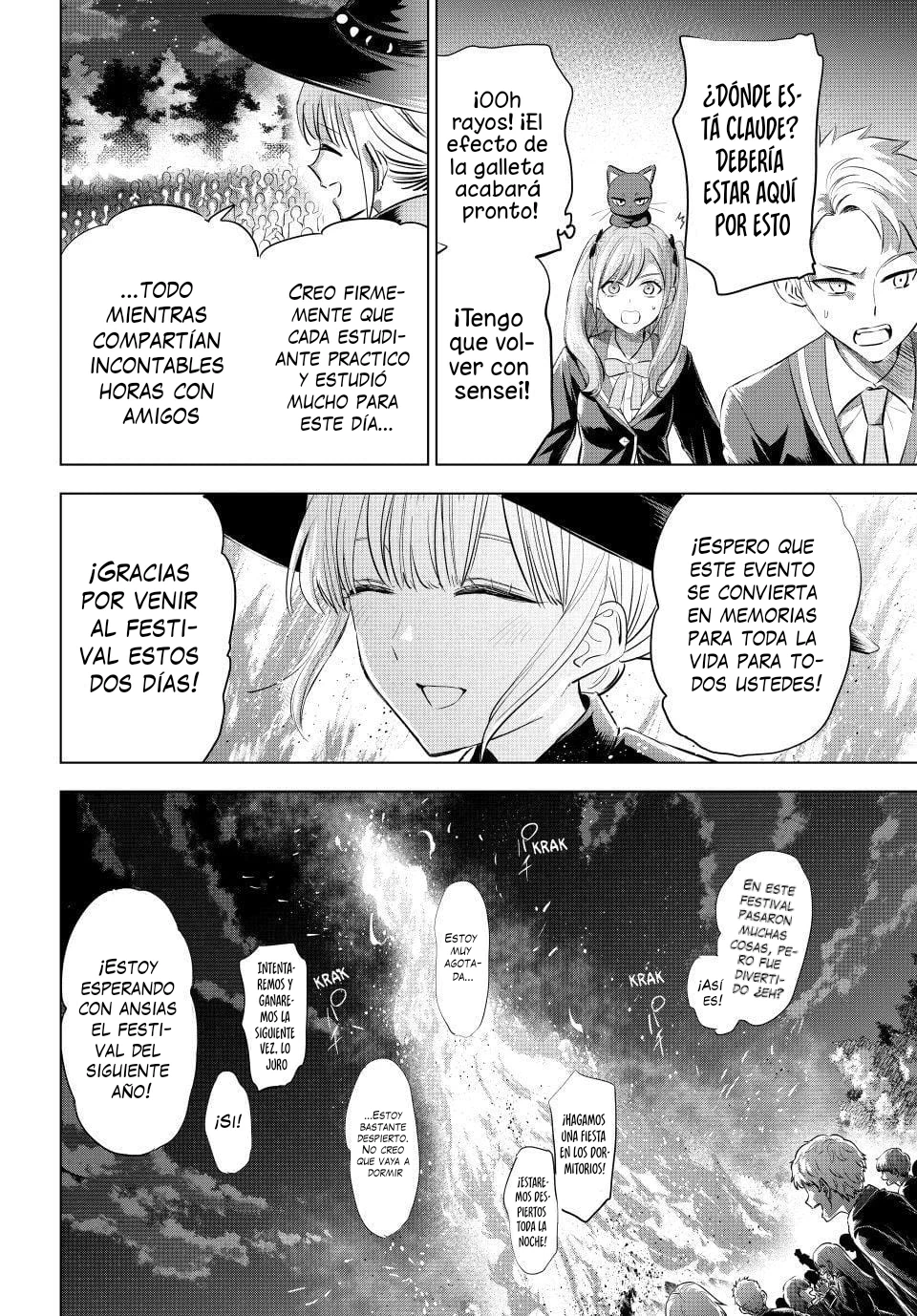 Kuroneko to Majo no Kyoushitsu Capitulo 107 página 21