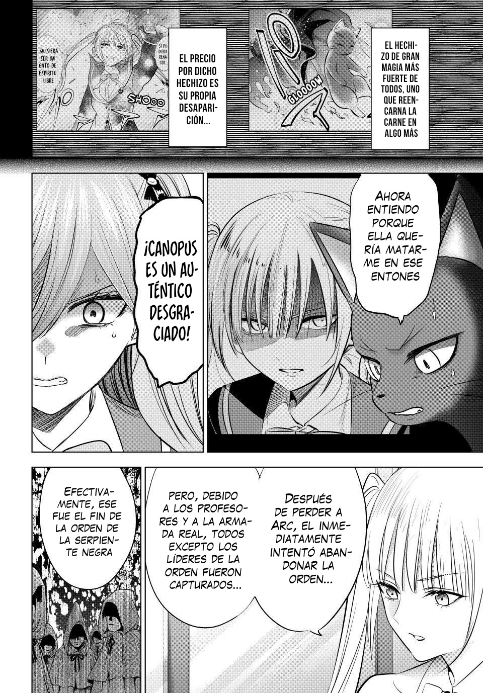 Kuroneko to Majo no Kyoushitsu Capitulo 110 página 14
