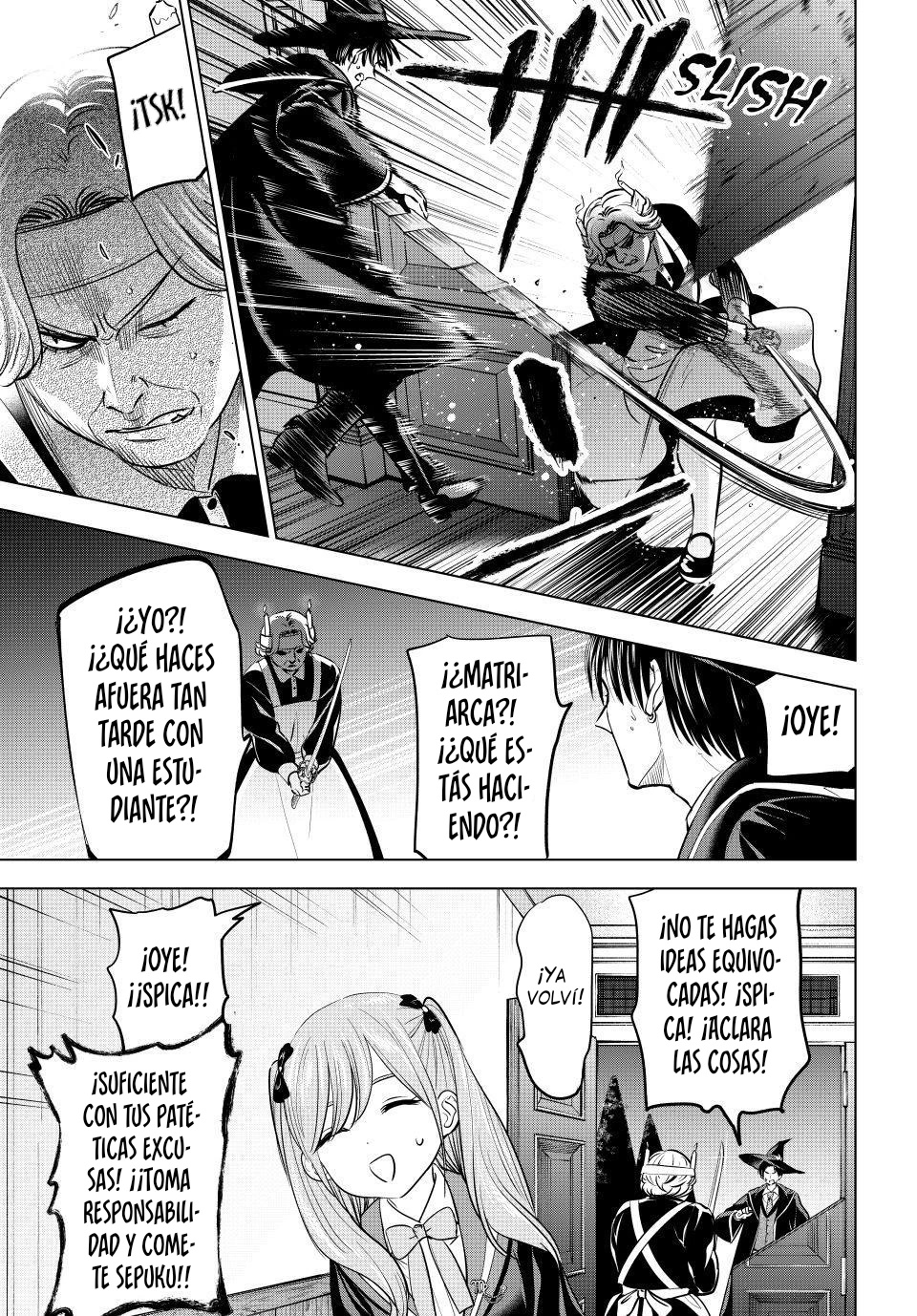 Kuroneko to Majo no Kyoushitsu Capitulo 111 página 22