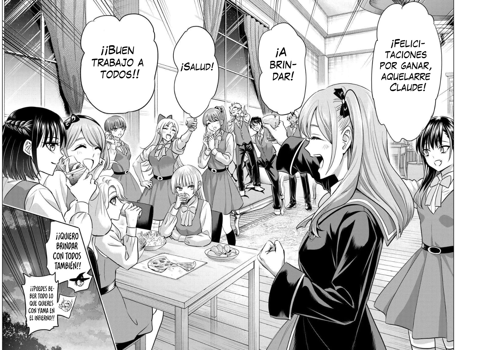 Kuroneko to Majo no Kyoushitsu Capitulo 111 página 25