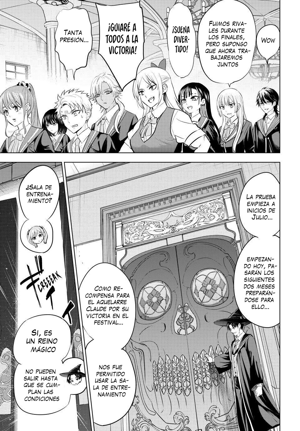 Kuroneko to Majo no Kyoushitsu Capitulo 113 página 12