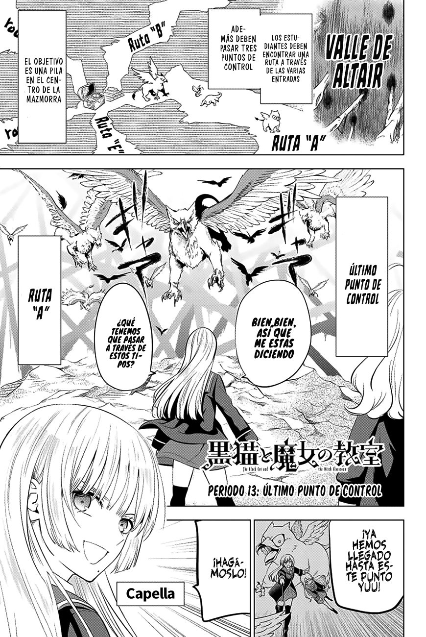 Kuroneko to Majo no Kyoushitsu Capitulo 13: Ultimo punto de control página 3